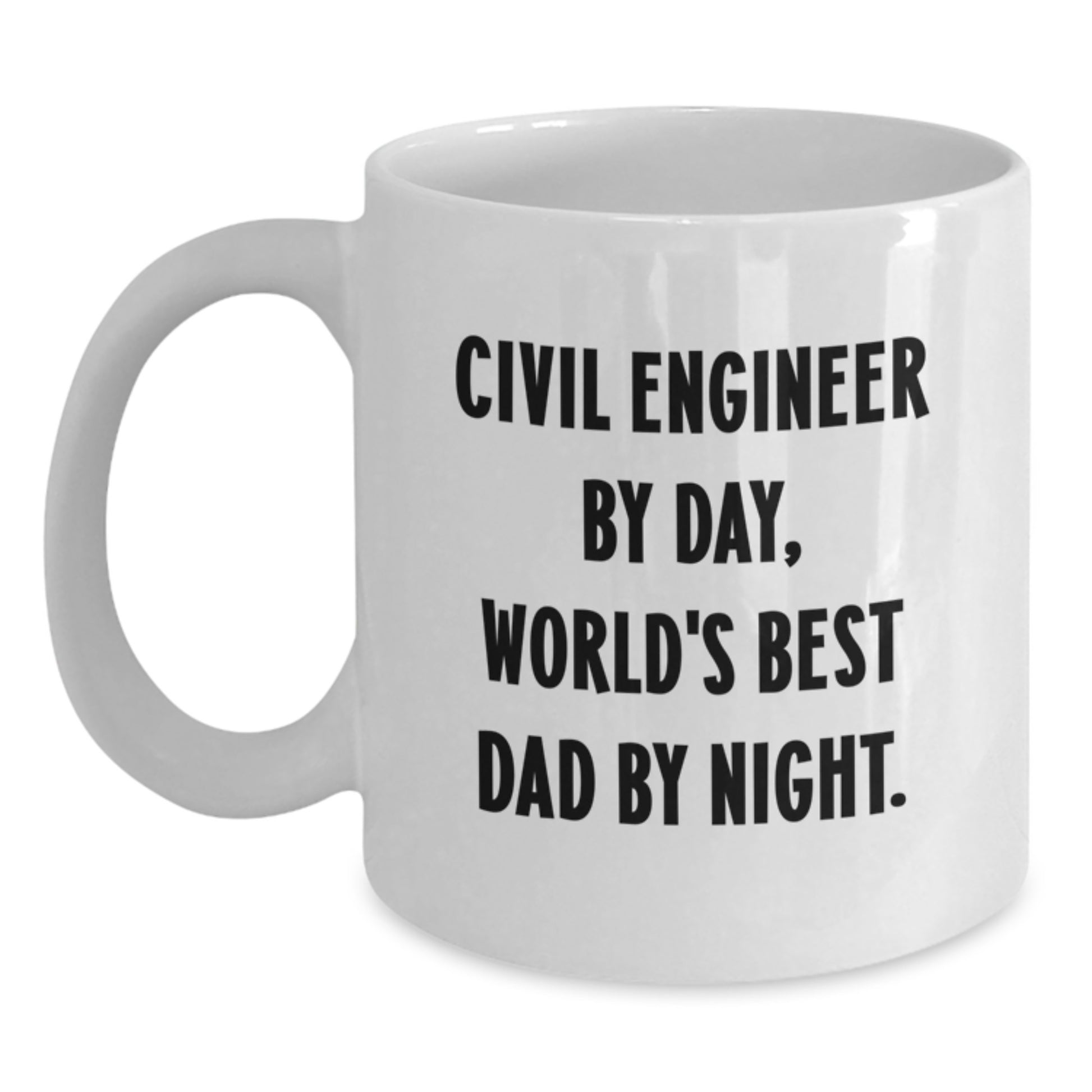 Civil Engineer Keepsake Mug for Him Birthday Gift - Main