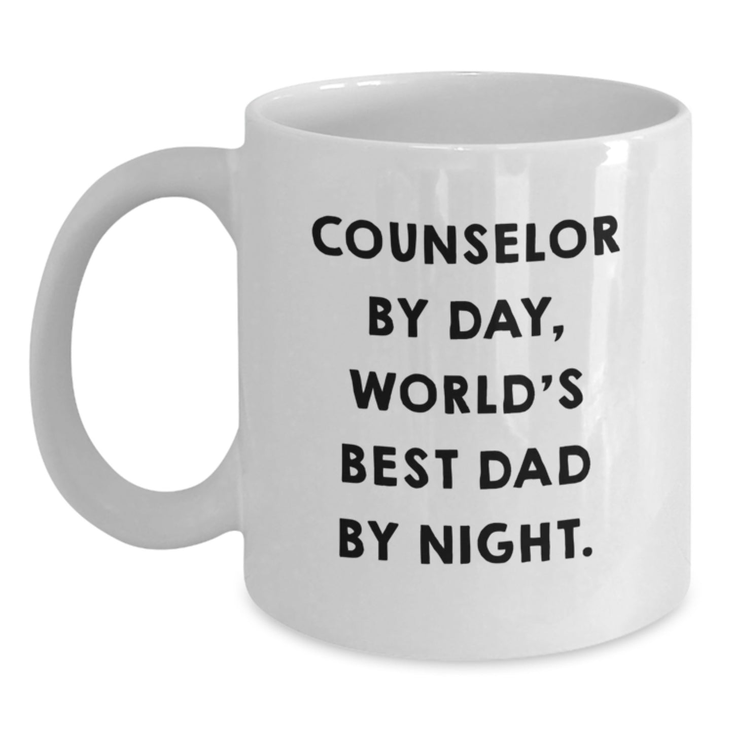 Birthday Gift for Her Counselor White Coffee Mug Present - Main