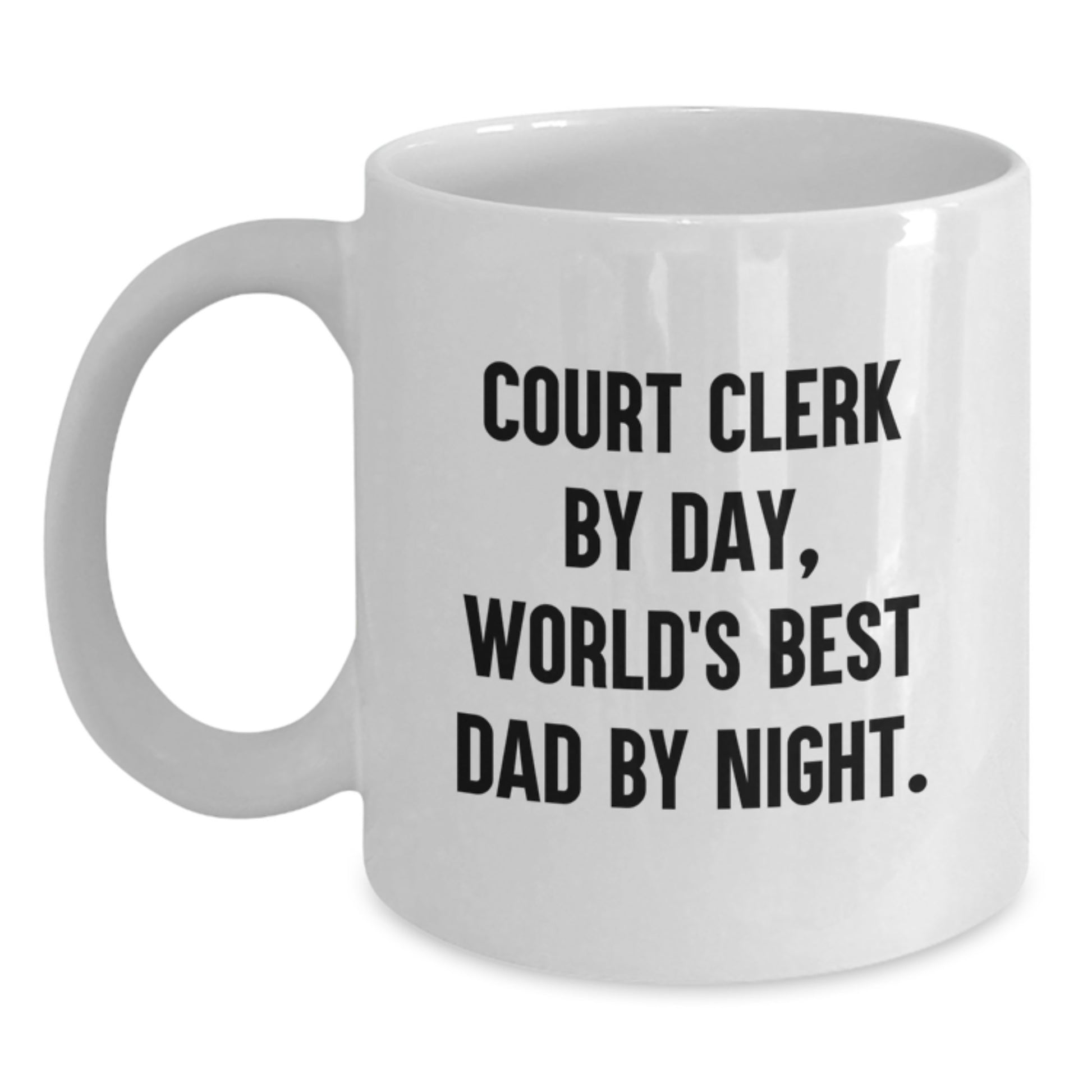 Court Clerk Keepsake Mug for Him Birthday Gift - Main