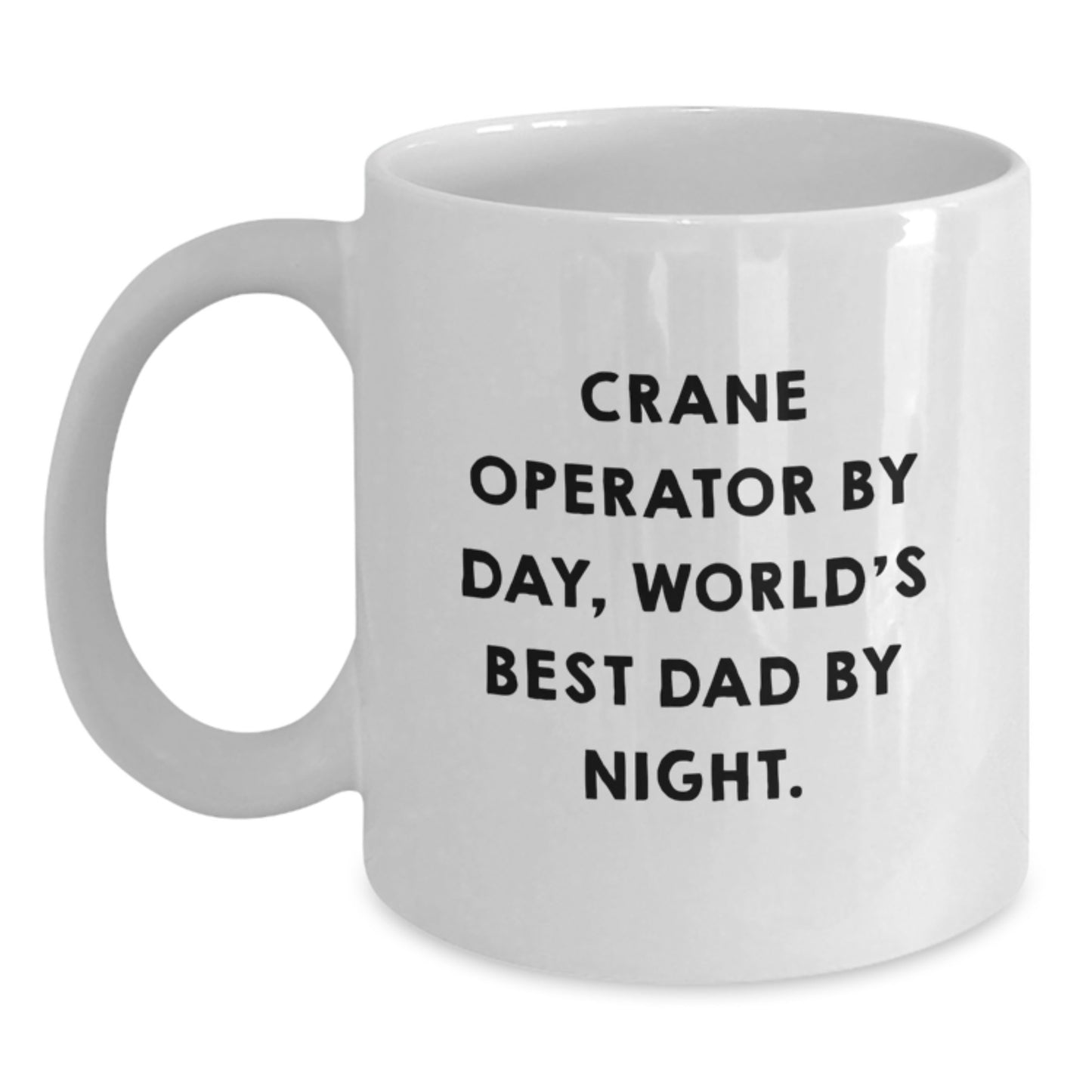 For Him Keepsake Birthday Gift Crane Operator By Day, World's Best Dad - Main