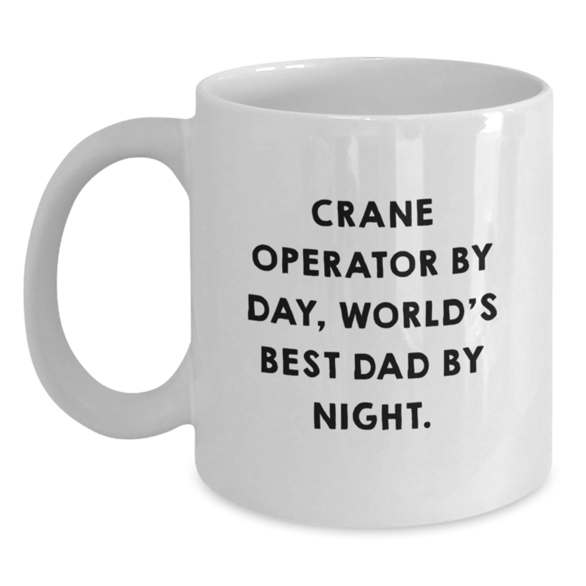For Him Keepsake Birthday Gift Crane Operator By Day, World's Best Dad - Main