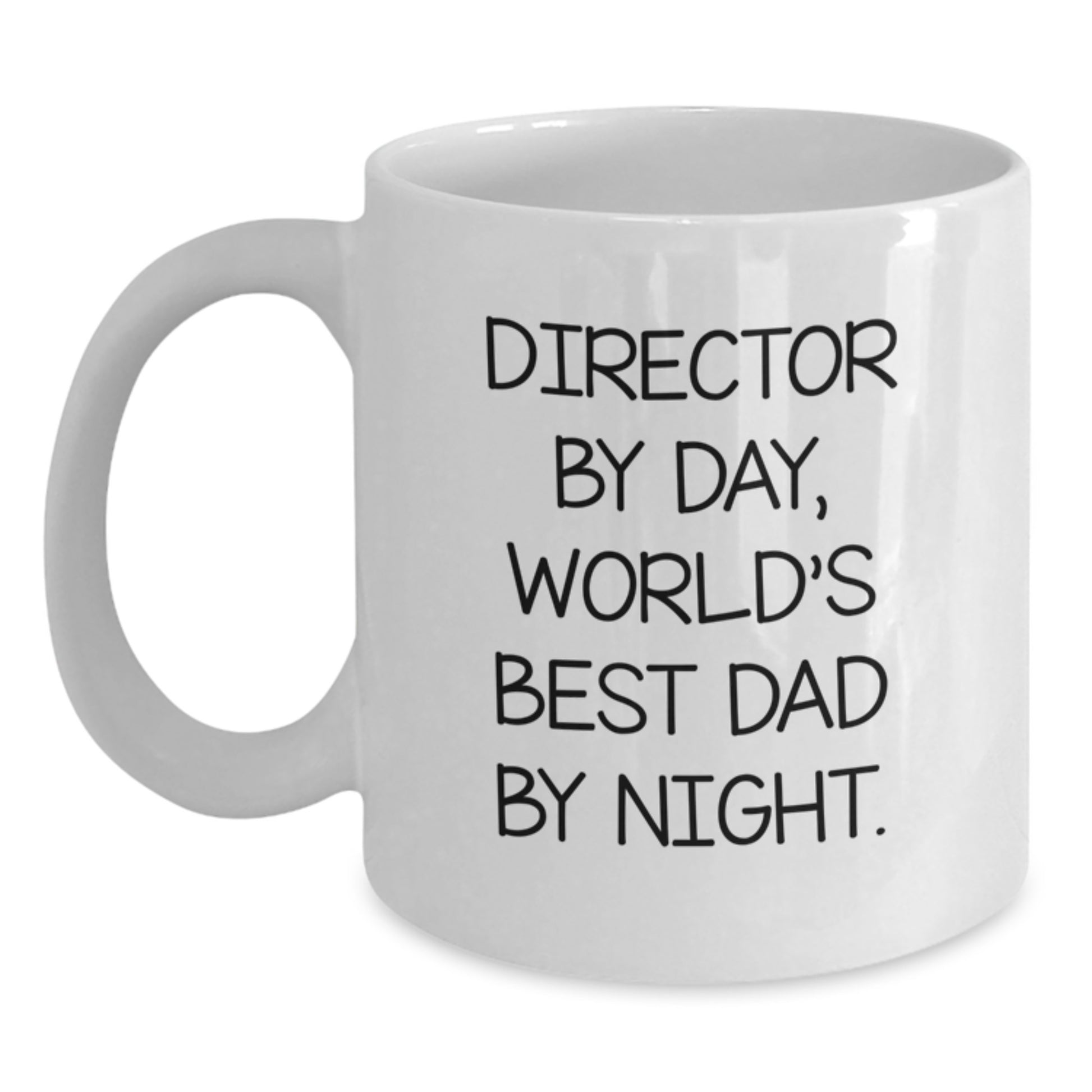 Birthday Gift Director By Day, World's Best Dad By Night Mug for Her - Main