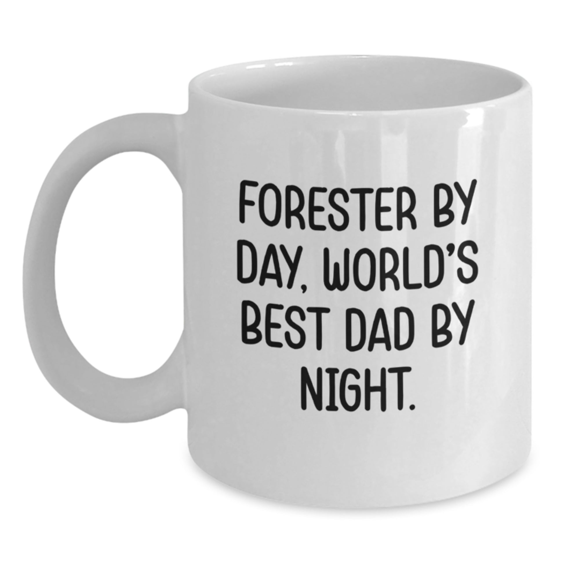Forester Keepsake Mug for Him Birthday Gift White 11oz Ceramic Premium - Main