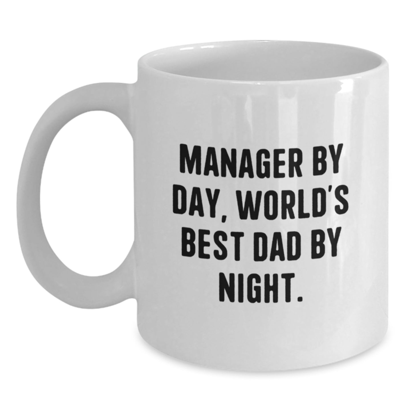 Manager Keepsake White Coffee Mug for Him Birthday Gift - Main