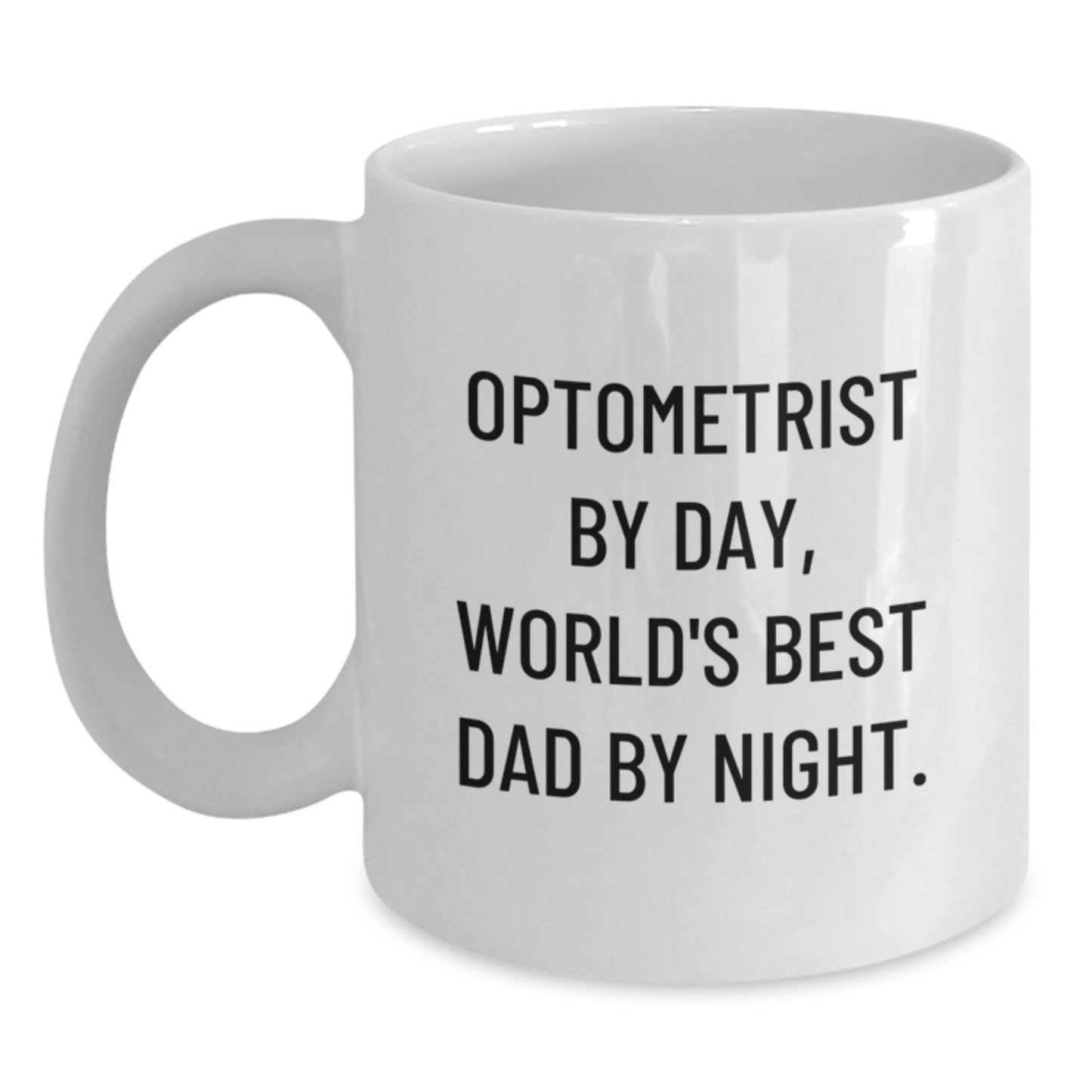 Optometrist White Coffee Mug Idea for Coworkers Birthday Gift - Main