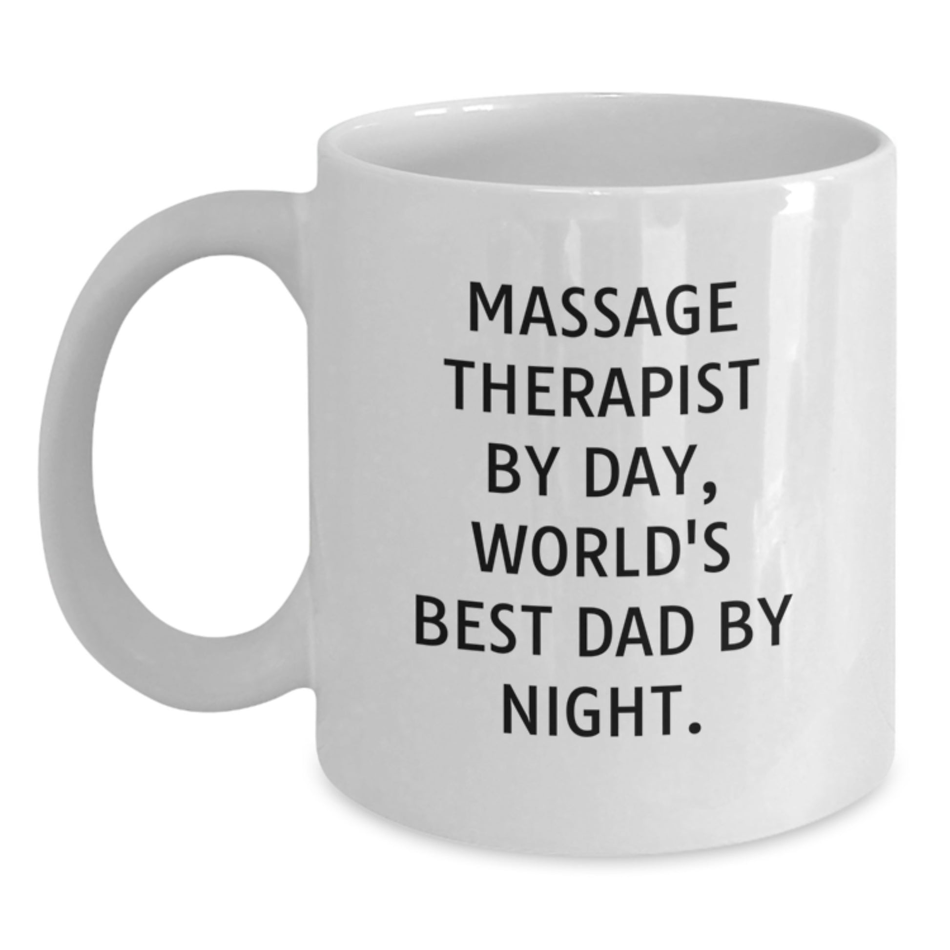 Massage Therapist White Coffee Mug Keepsake Birthday Gift for Him - Main