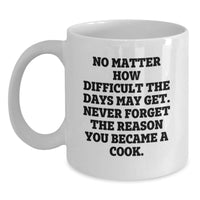 Load image into Gallery viewer, Funny Cook Quotes Gifts from Family, White Coffee Mug, Christmas Unique Ideas for Cook - Main
