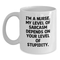Load image into Gallery viewer, Funny Nurse Gifts from Friends for Nurse Christmas Unique Mug - Main
