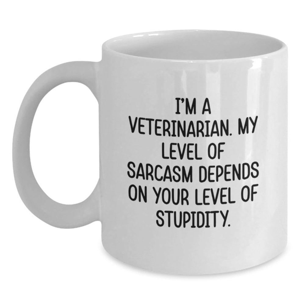Funny Veterinarian Gifts for Men Women Friends Coworkers Christmas Unique Mugs from Family - Main