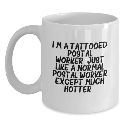 Funny Postal Worker White Coffee Mugs Gifts from Friends for Mother's Day Unique - Main