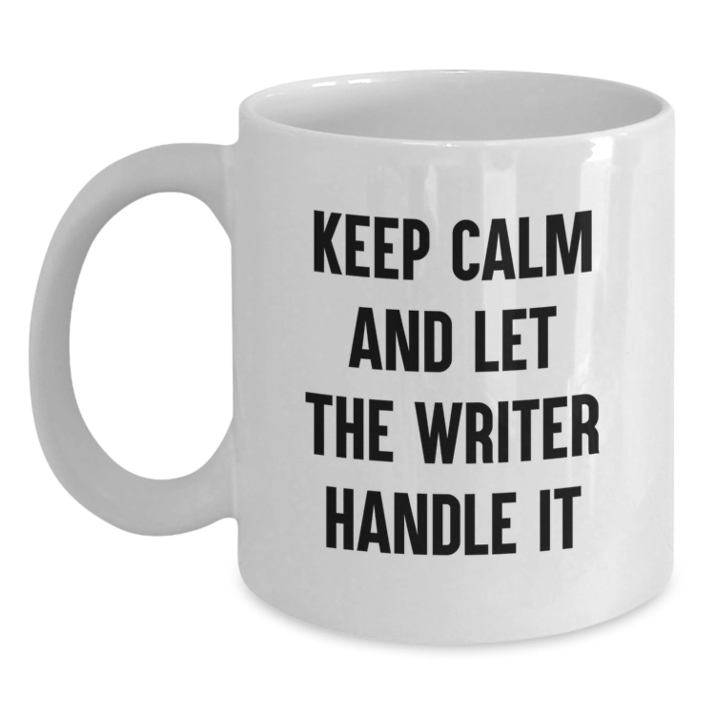 Gifts from Family and Friends for Writer, Funny White Coffee Mugs for Mother's Day Unique - Main