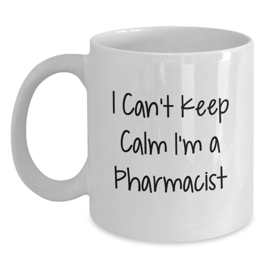 Funny Pharmacist Gifts - I'm A Pharmacist White Coffee Mug, Perfect for Father's Day Unique Gifts from Men to Pharmacist - Main
