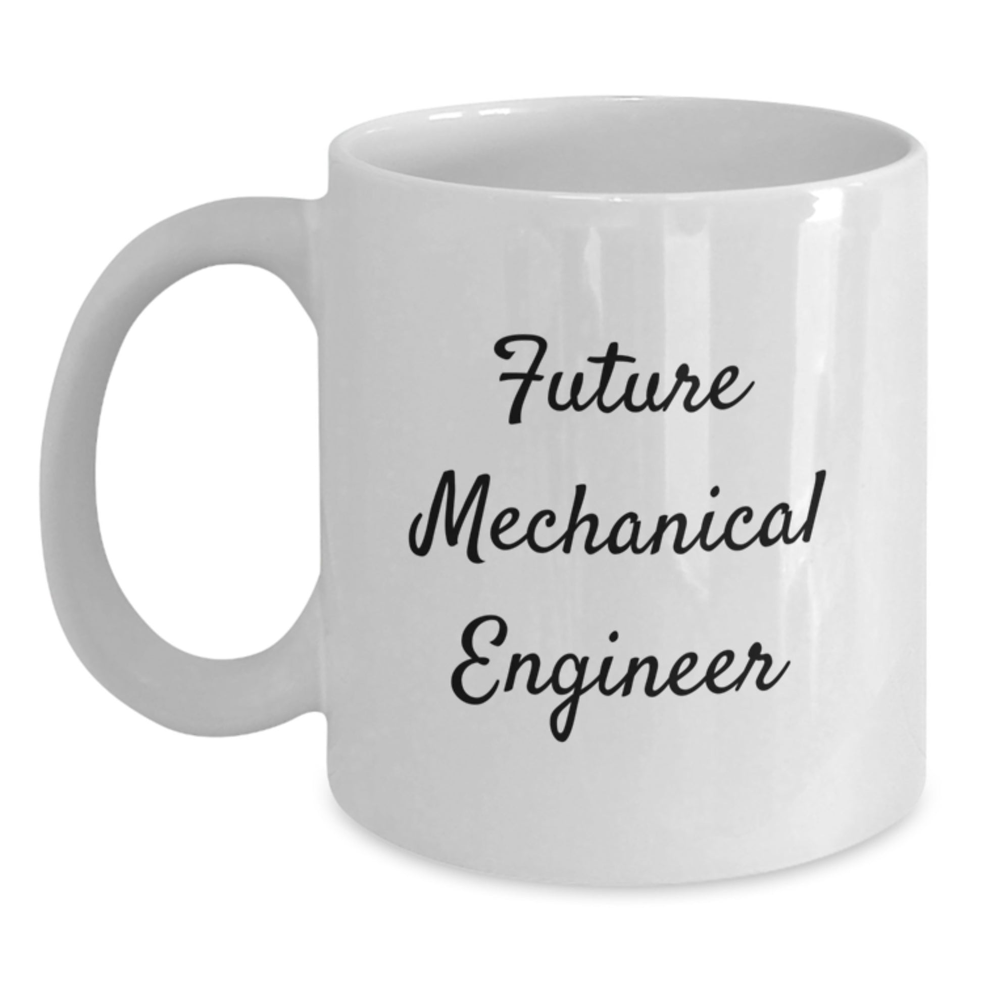 Funny Quote Mechanical Engineer Gifts for Men, Unique White Coffee Mug from Friends, Inspirational Graduation for Future Engineer - Main