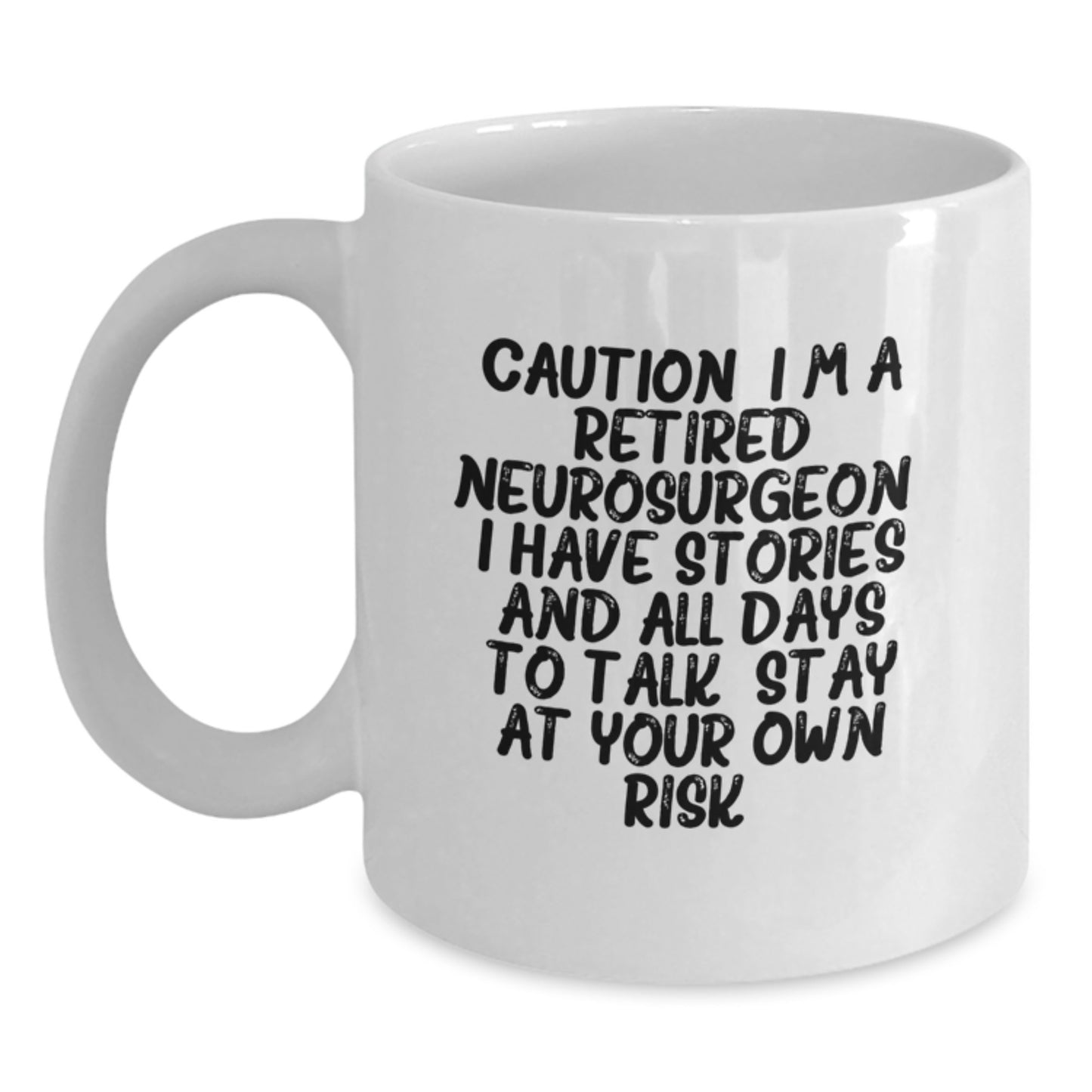 Funny Neurosurgeon White Coffee Mugs Gifts from Men to Friends for Graduation - Main