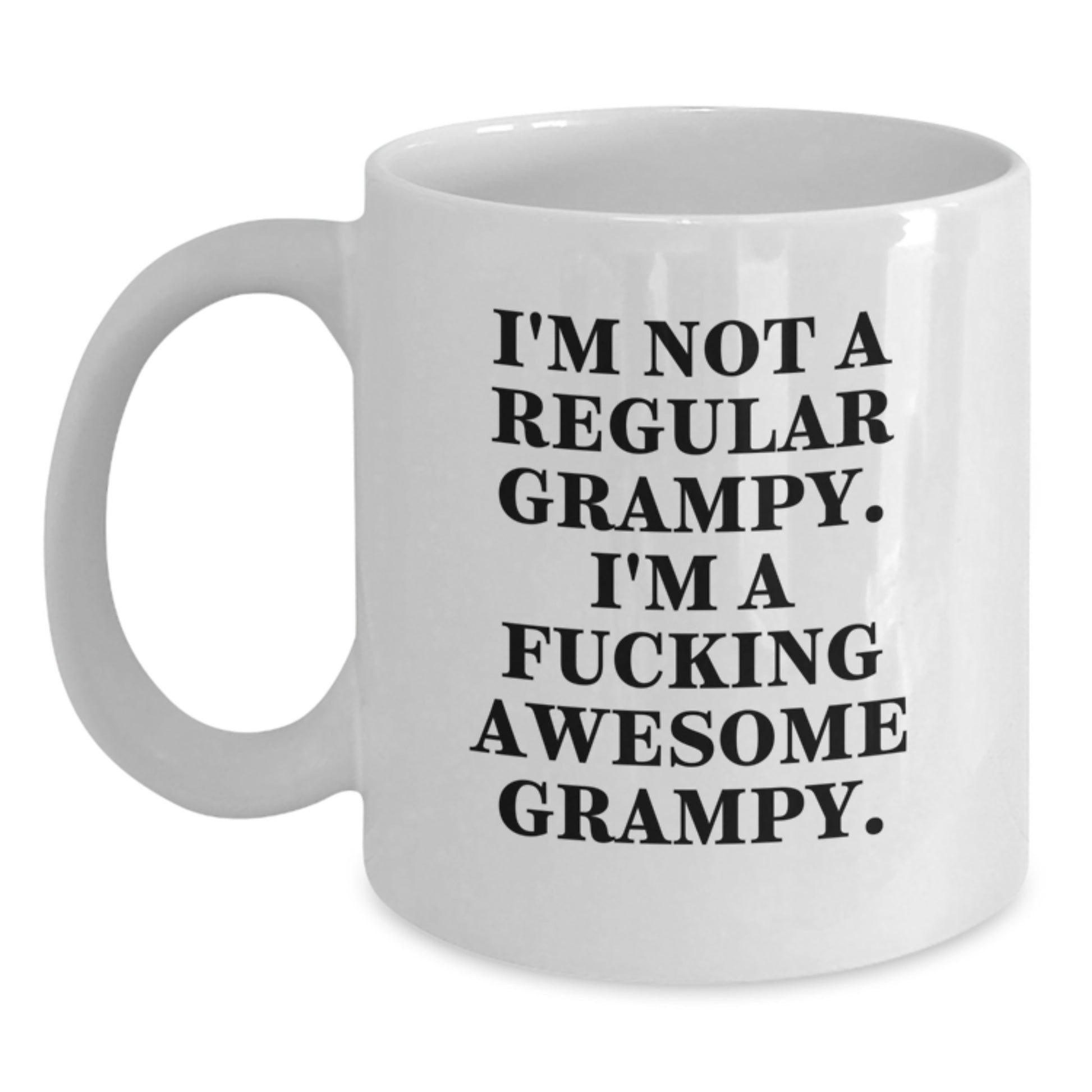 Grampy Keepsake White Coffee Mug Birthday Gift for Him with 11oz or 15oz - Main