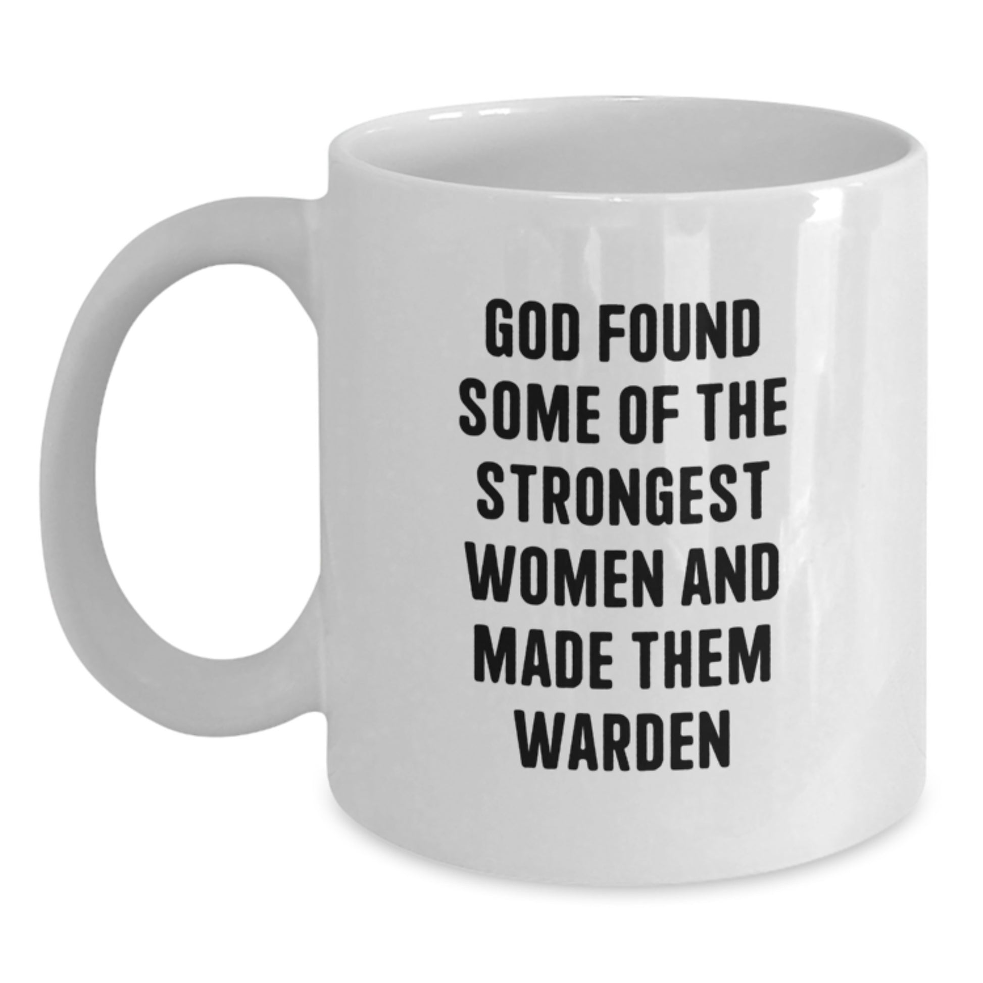 Warden Keepsake White Coffee Mug Birthday Gift for Him - Main