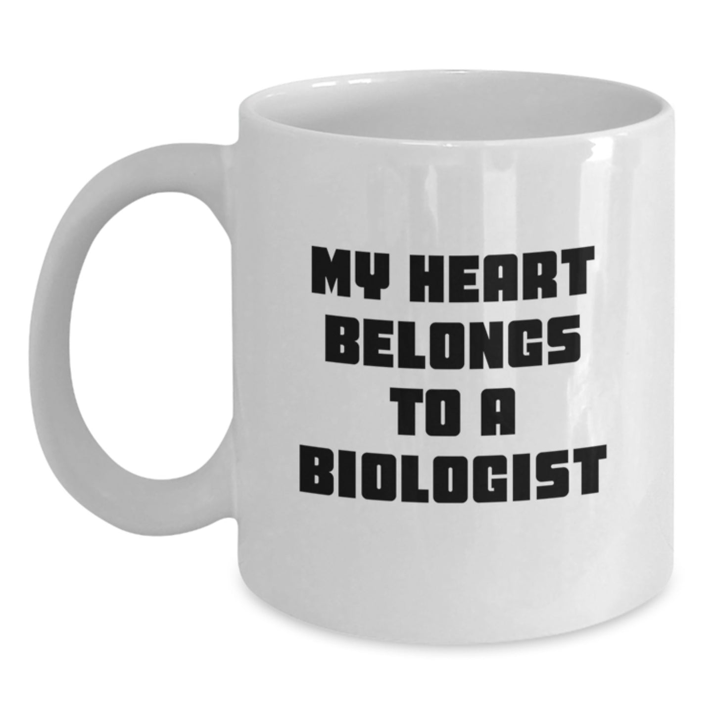 Funny Biologist White Coffee Mug Gifts from Family to Friends for Graduation Unique - Main