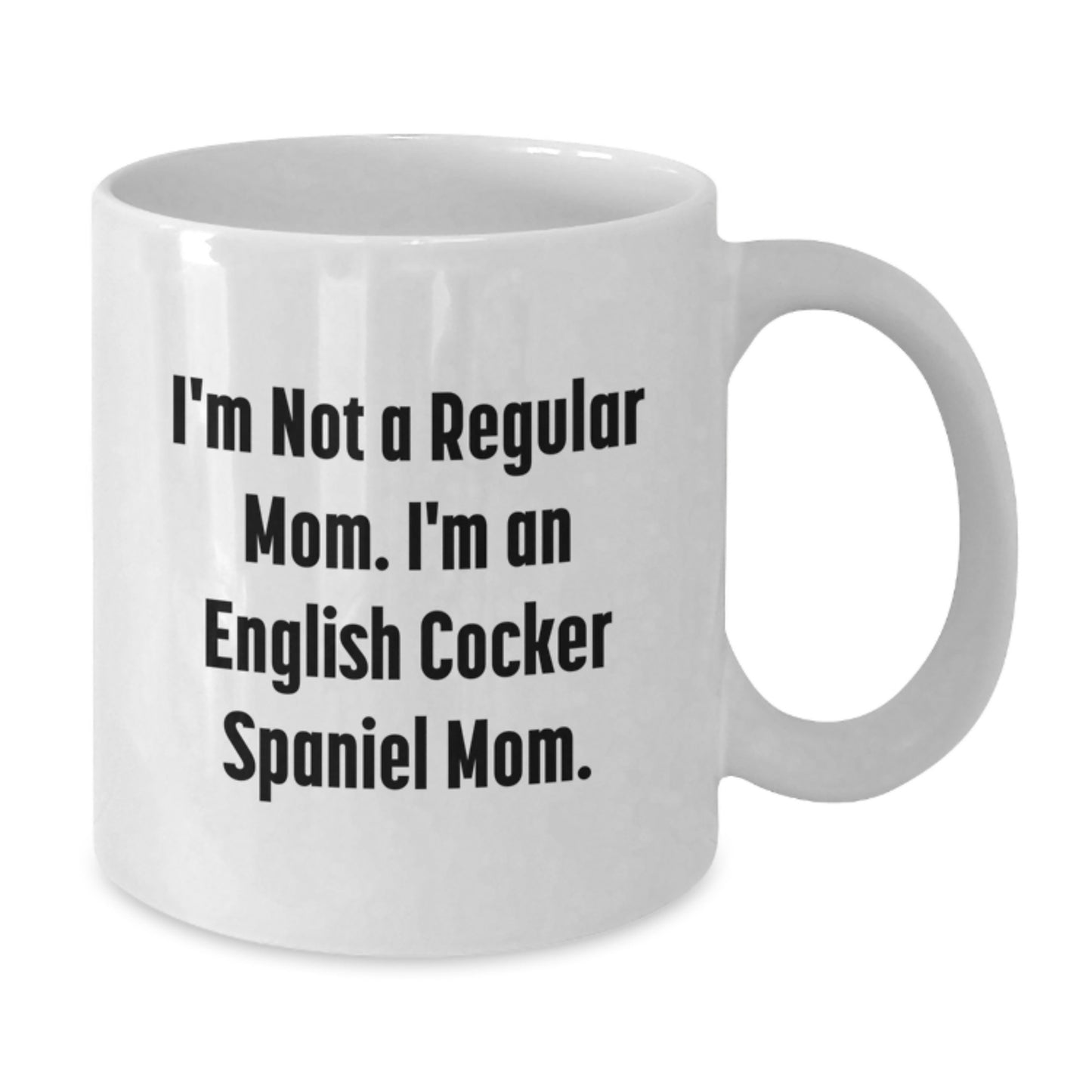Funny English Cocker Spaniel Dog Mom Gifts for Daughter from Mom - Additional