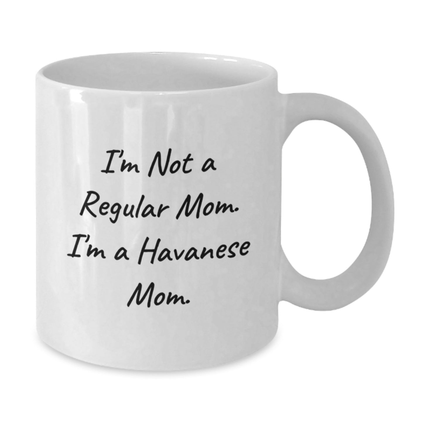 Funny Havanese Dog Mom Gifts for Graduation - White Coffee Mug - Cute Havanese Mom, Havanese Dog Lover, Graduation Unique Gifts from Friends - Additional