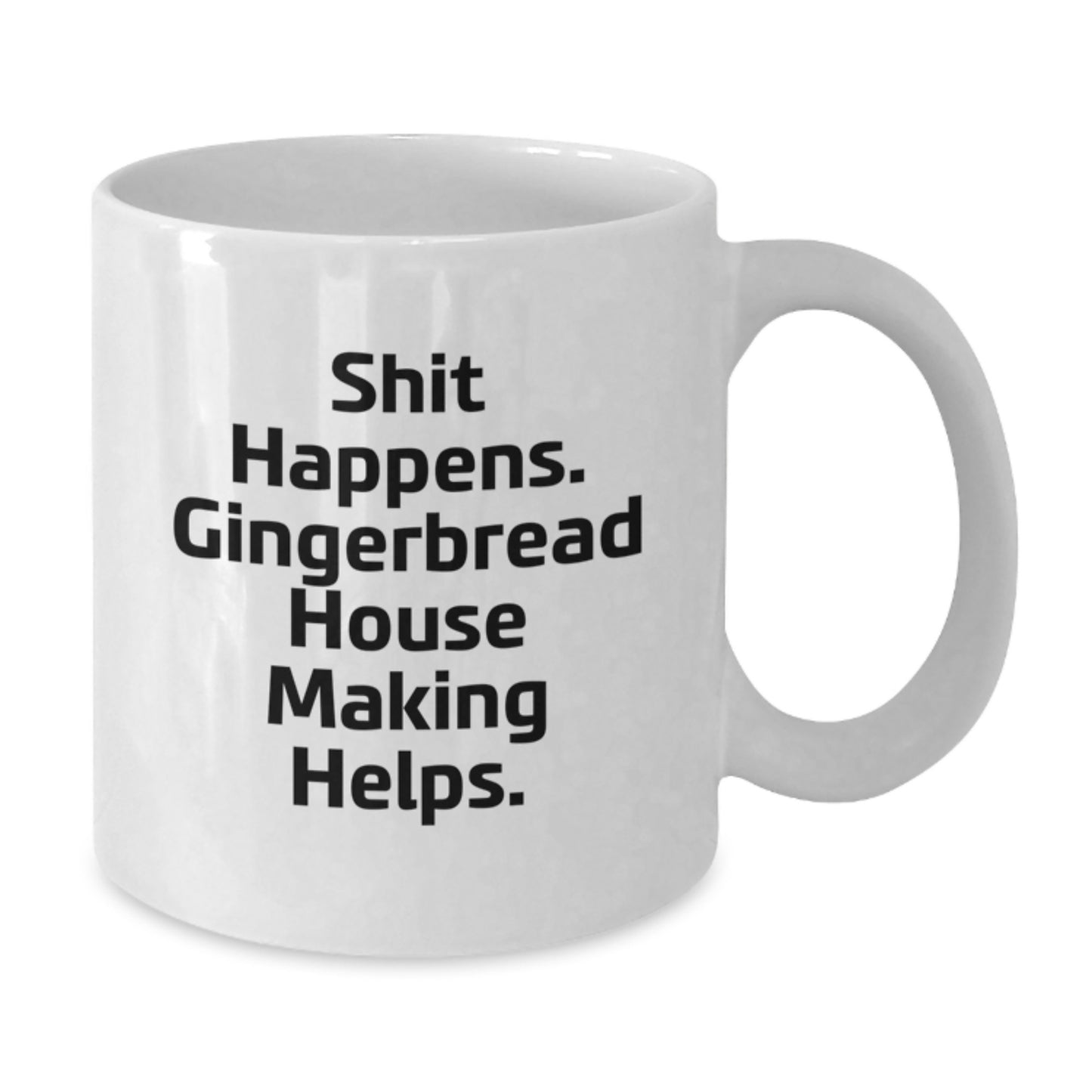 For Him Keepsake White Coffee Mug Graduation Gift Hilarious Gingerbread - Additional