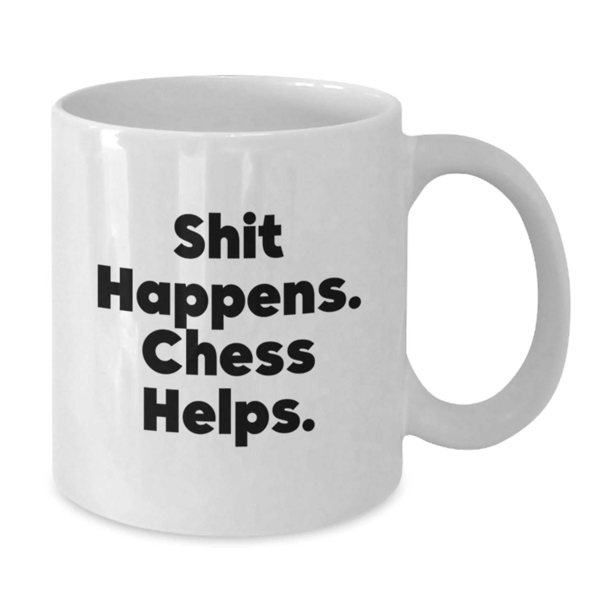Funny Chess Inspired White Coffee Mugs for Chess Enthusiasts Gifts from Friends and Family to Graduation Unique Gifts for Chess Lovers - Additional