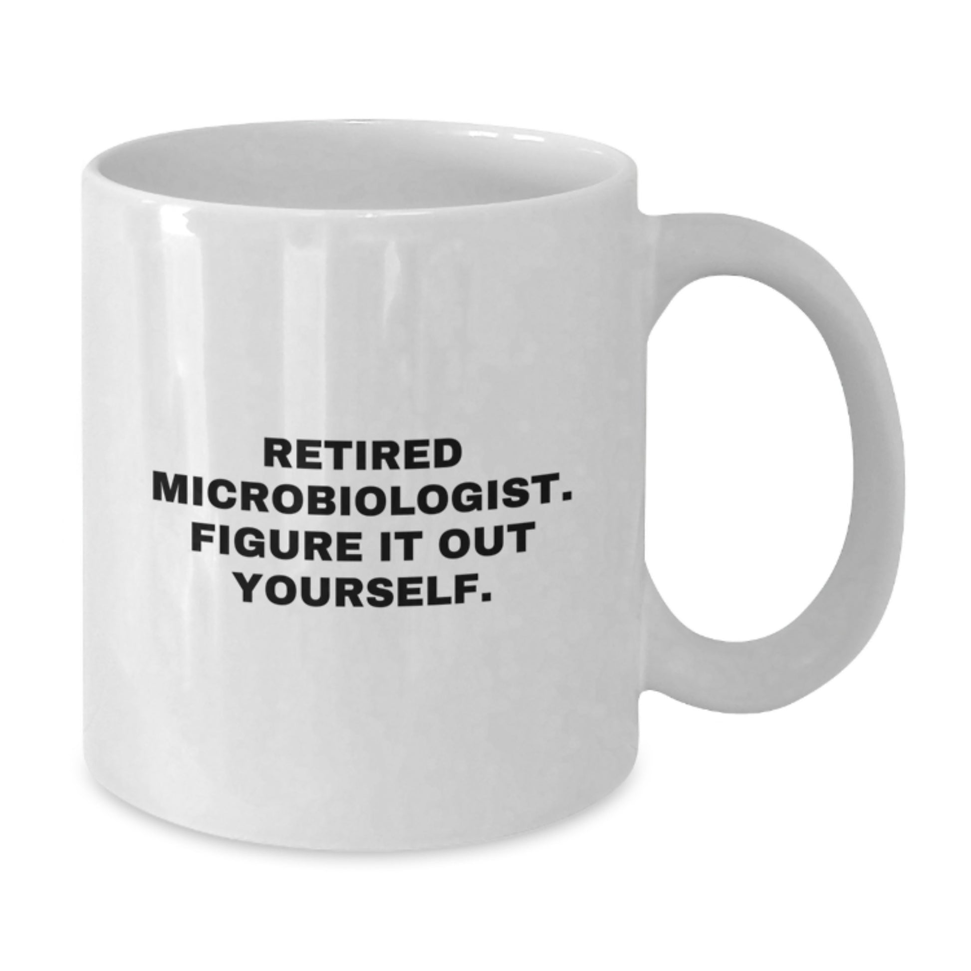 Funny Microbiologist Gifts from Friends, White Coffee Mug, Christmas Unique Presents for Microbiologist - Additional