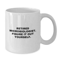 Load image into Gallery viewer, Funny Microbiologist Gifts from Friends, White Coffee Mug, Christmas Unique Presents for Microbiologist - Additional
