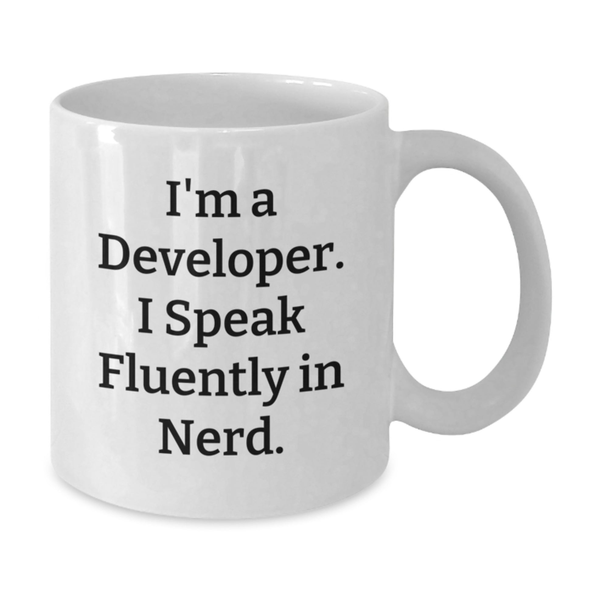 Fun and Encouraging Gifts from Friends for Developer Guys - I'm a Developer Mug, Funny Coffee Mugs for Men, Graduation Unique Gifts - Additional
