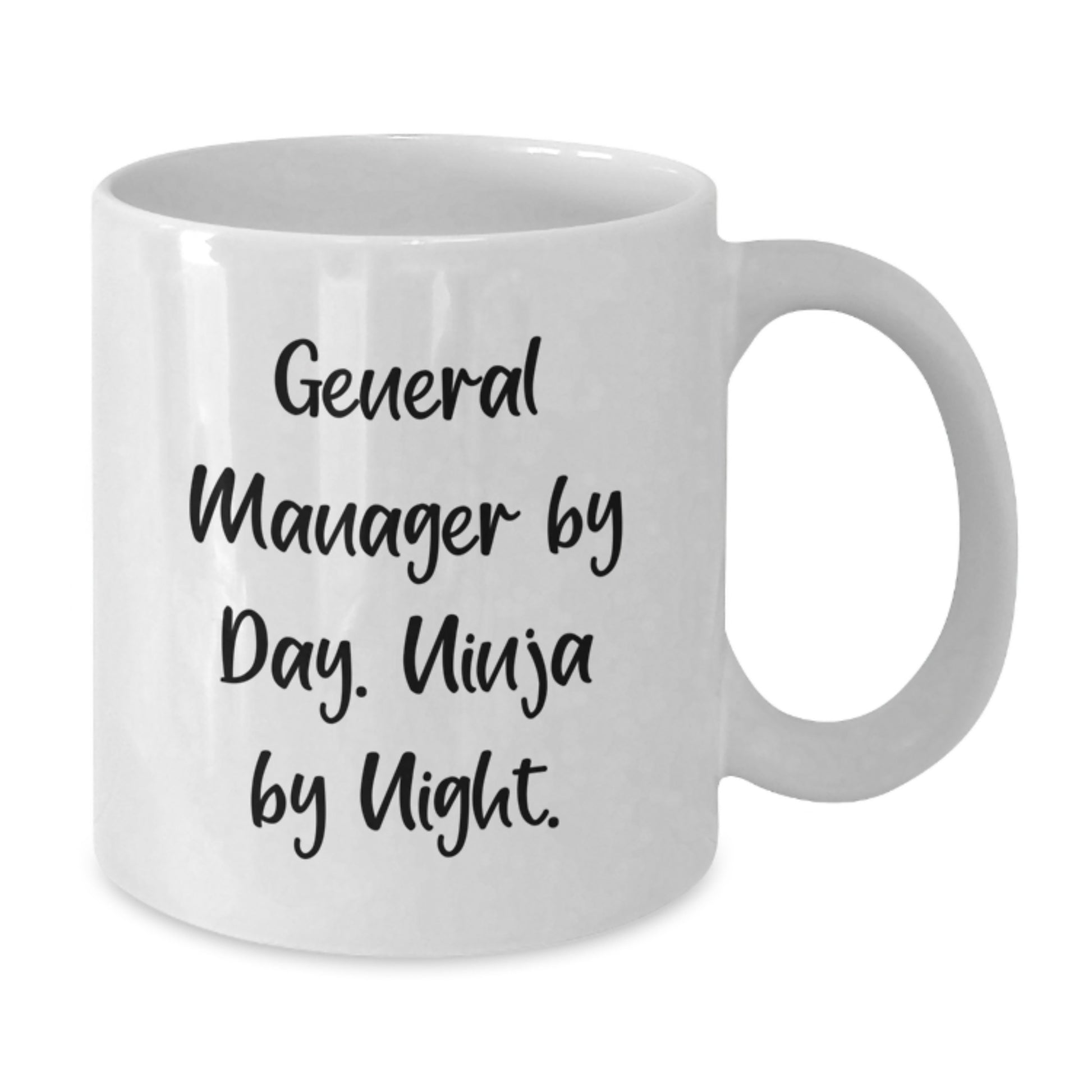 General Manager Keepsake White Coffee Mug for Him Birthday Gift - Additional