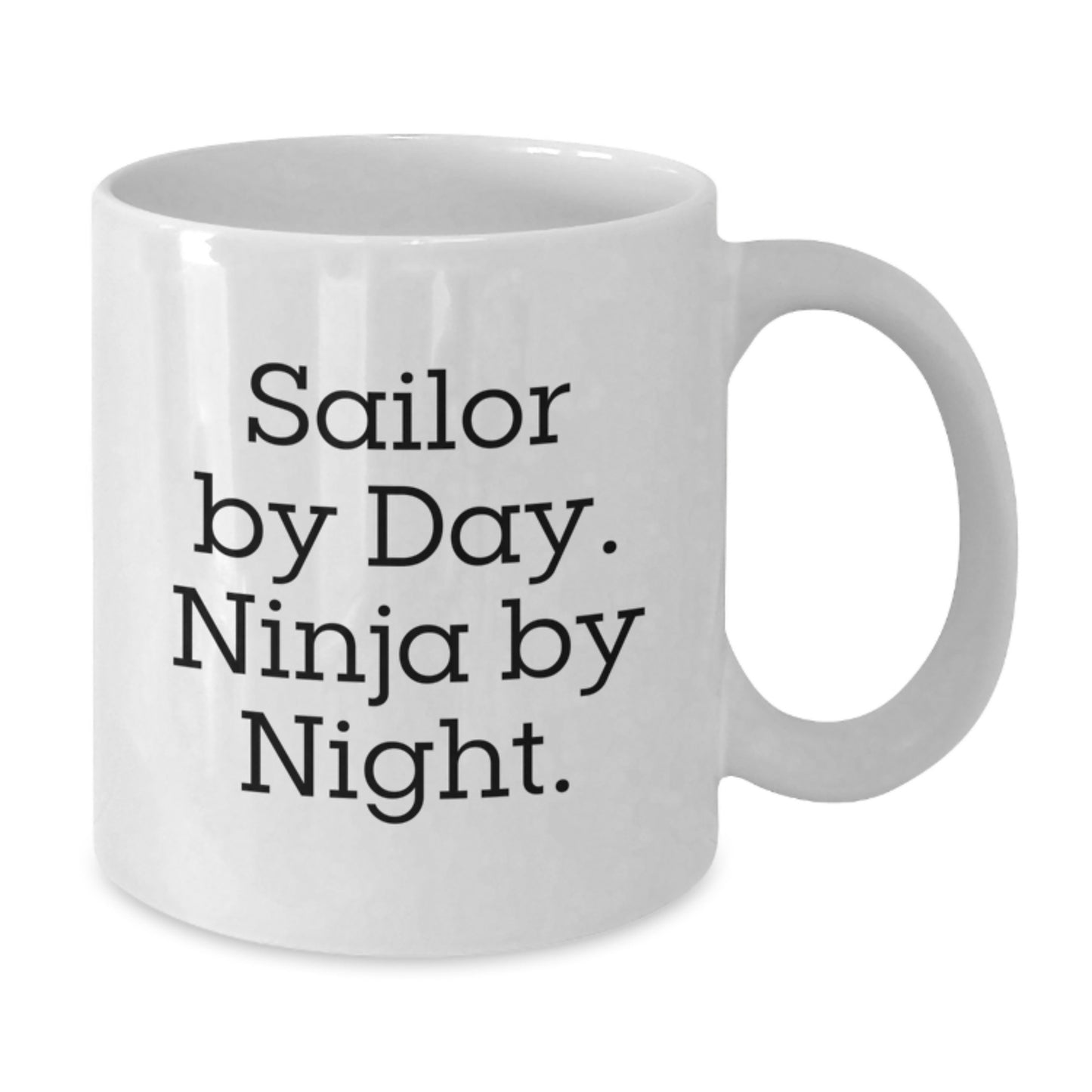 Sailor Keepsake White Coffee Mug for Him Graduation Gift - Additional