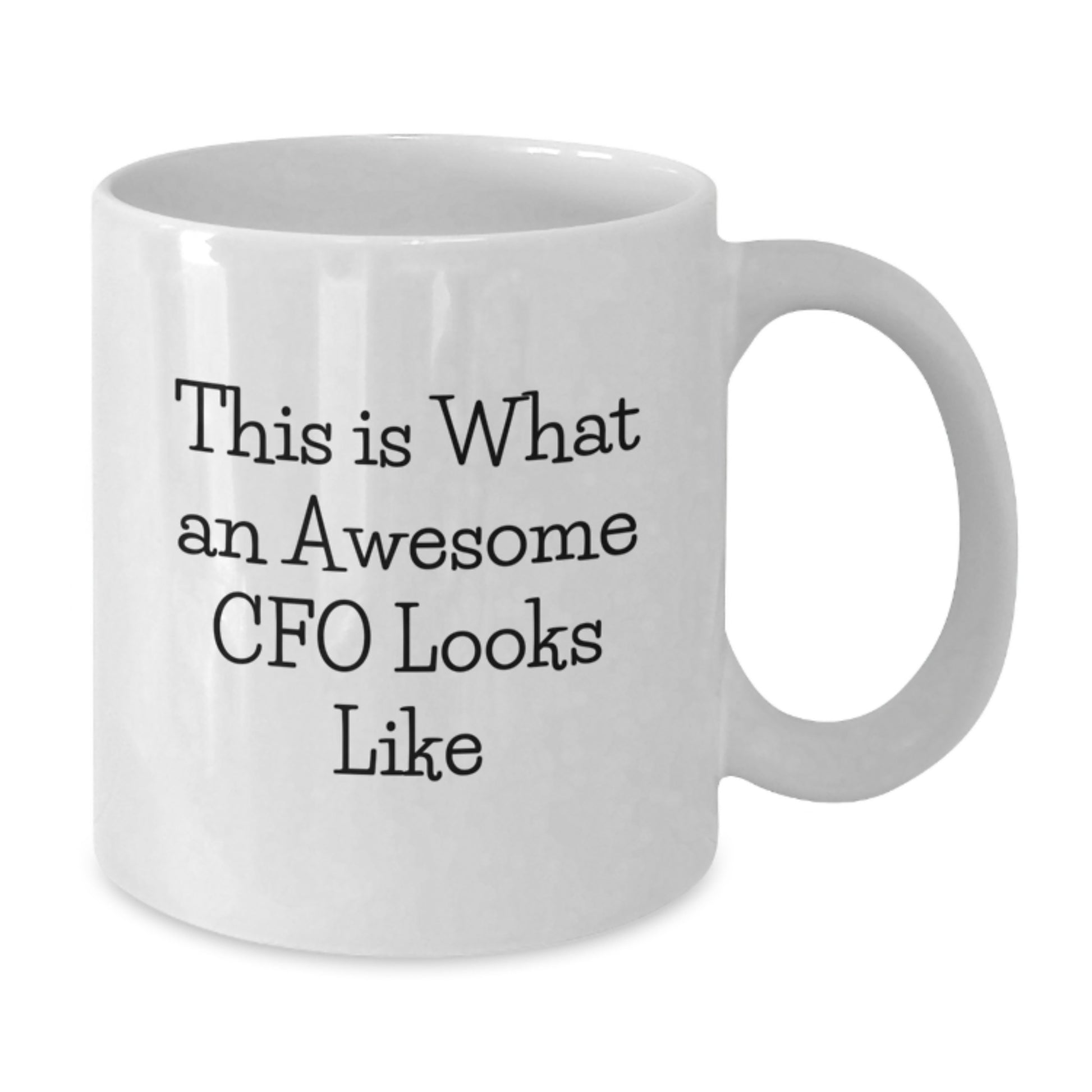 Cfo Keepsake White Premium Ceramic Coffee Mug for Him Birthday Gift - Additional