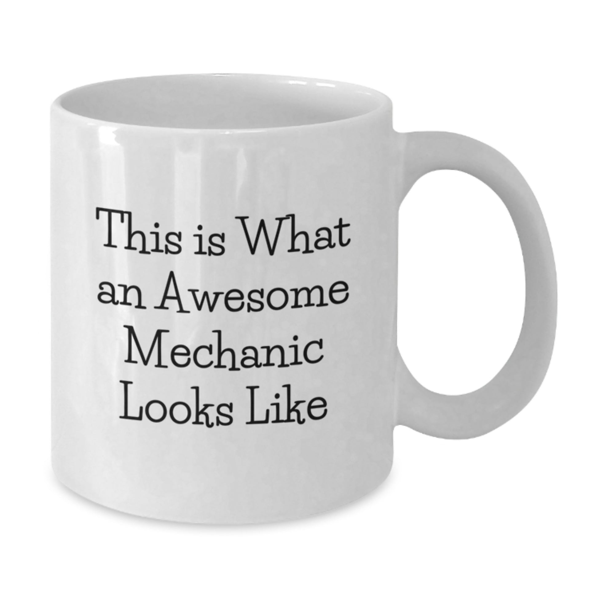Mechanic Keepsake Premium White Coffee Mug for Him Graduation Gift - Additional