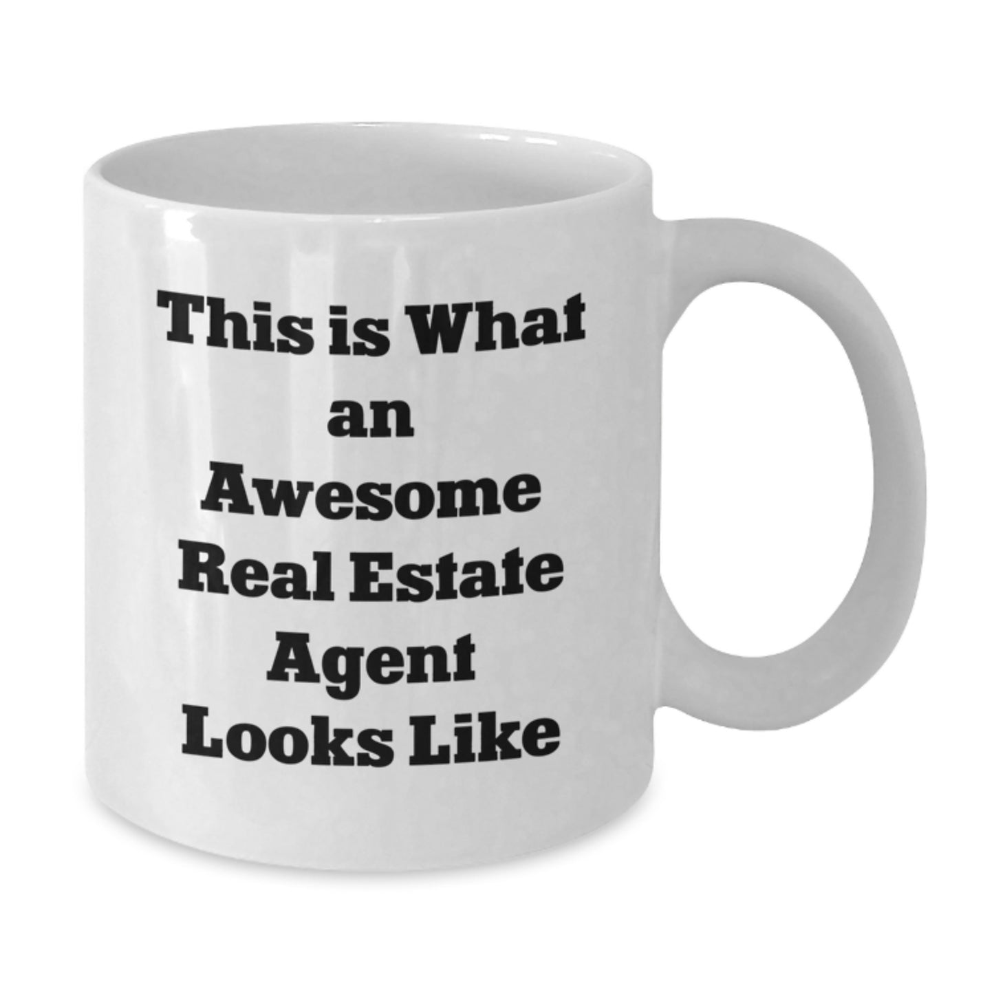 Funny Real Estate Agent Gifts for Him from Friends, Cute Inspirational White Coffee Mug for Graduation Unique Gifts - Additional