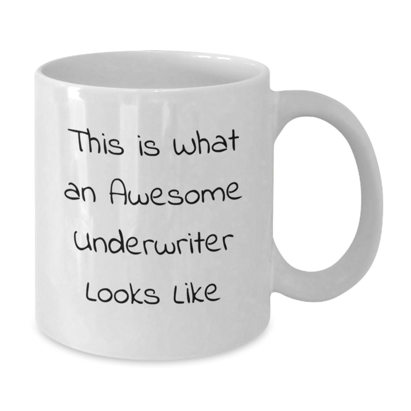 Underwriter Keepsake White Coffee Mug for Him Birthday Gift Awesome - Additional