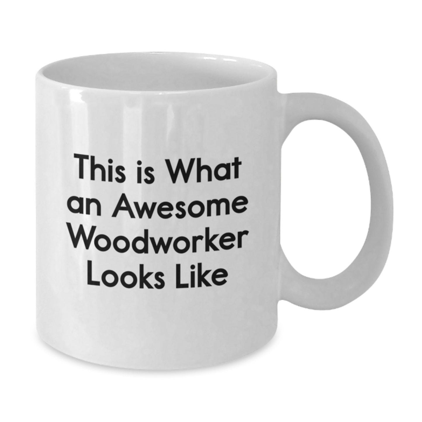 Woodworker Keepsake Mug for Him – Birthday Gift, White Ceramic 11oz - Additional
