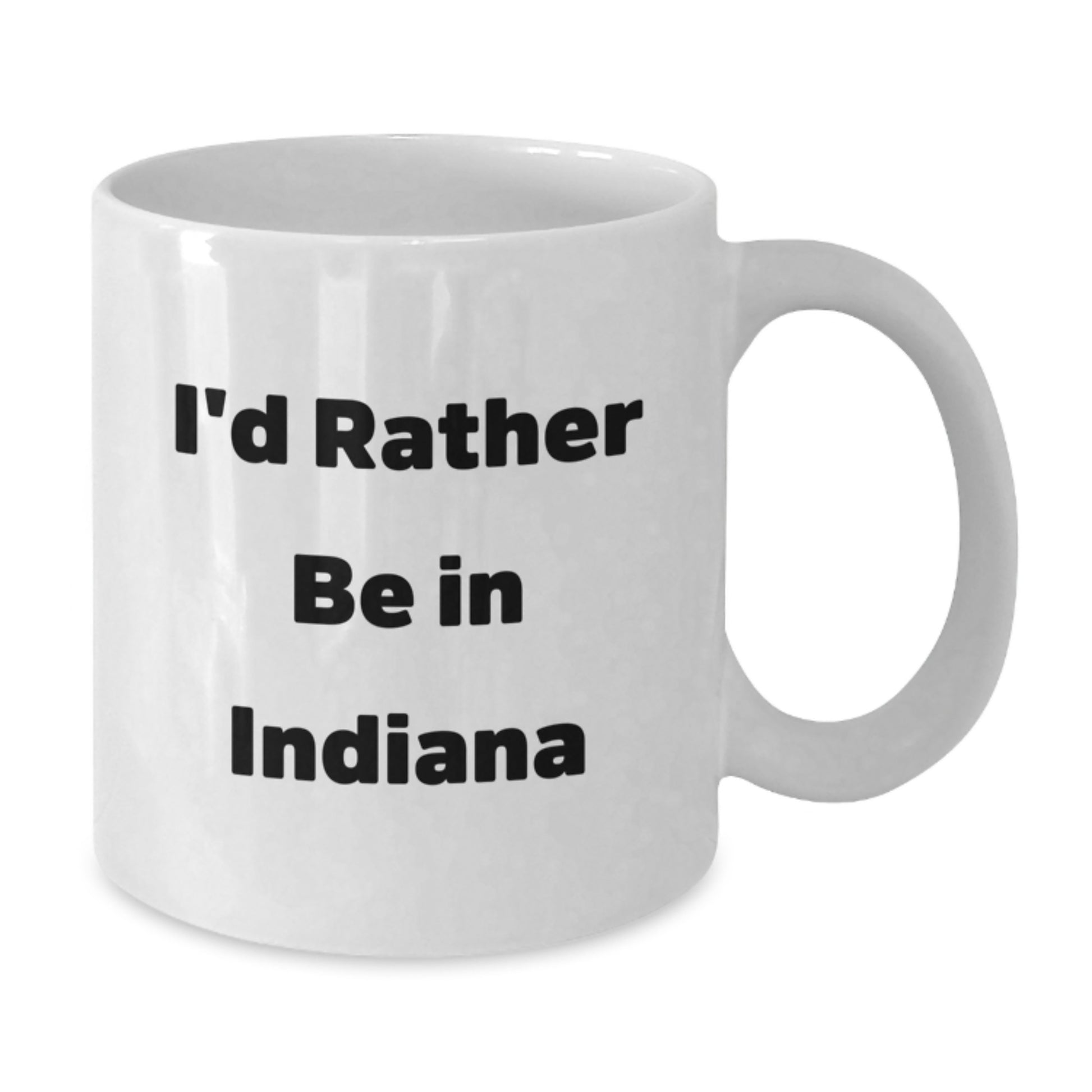 Indiana Keepsake White Coffee Mug for Him Birthday Gift - Additional