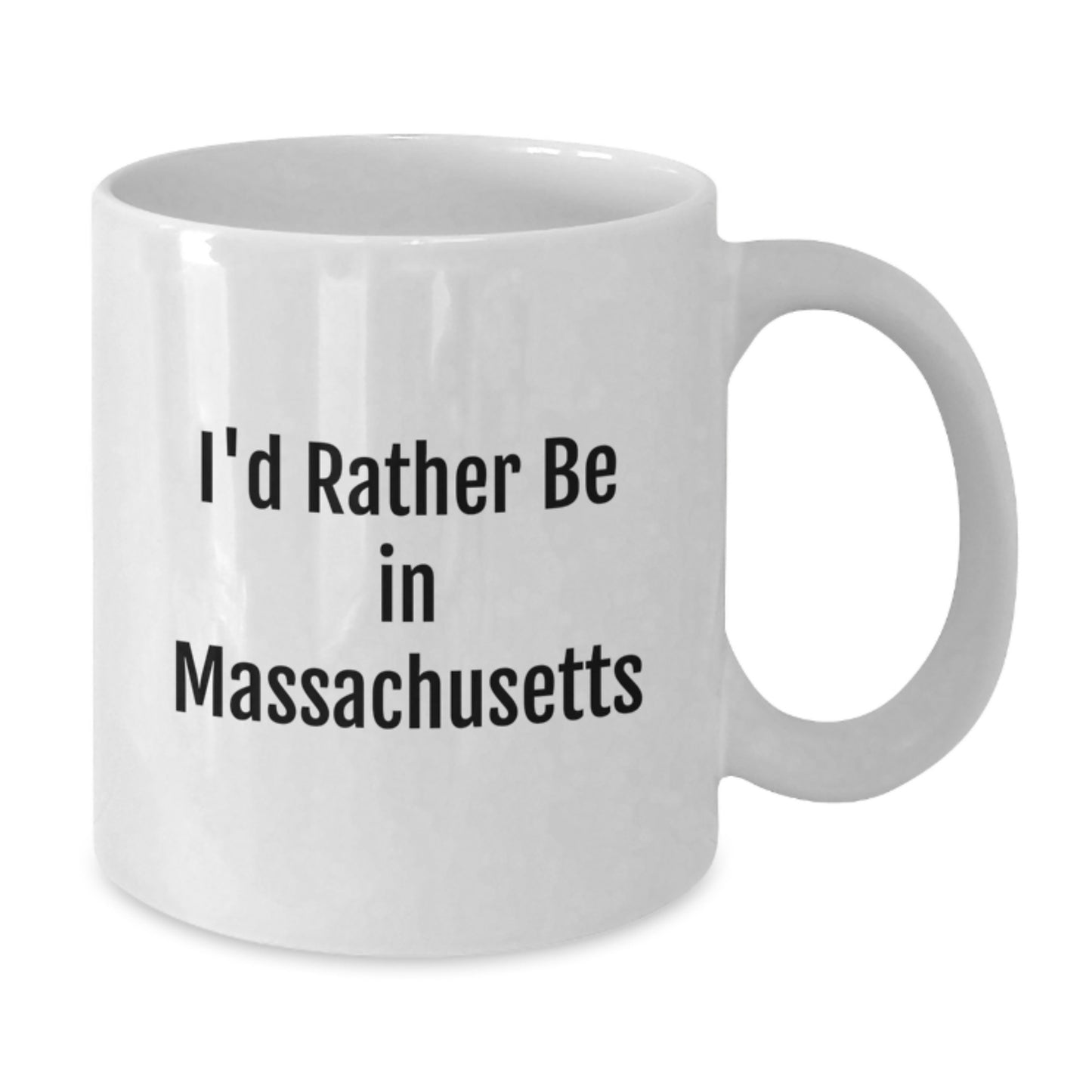 Funny Massachusetts Gifts, White Coffee Mug for Men Graduation Unique Gifts from Family - Additional
