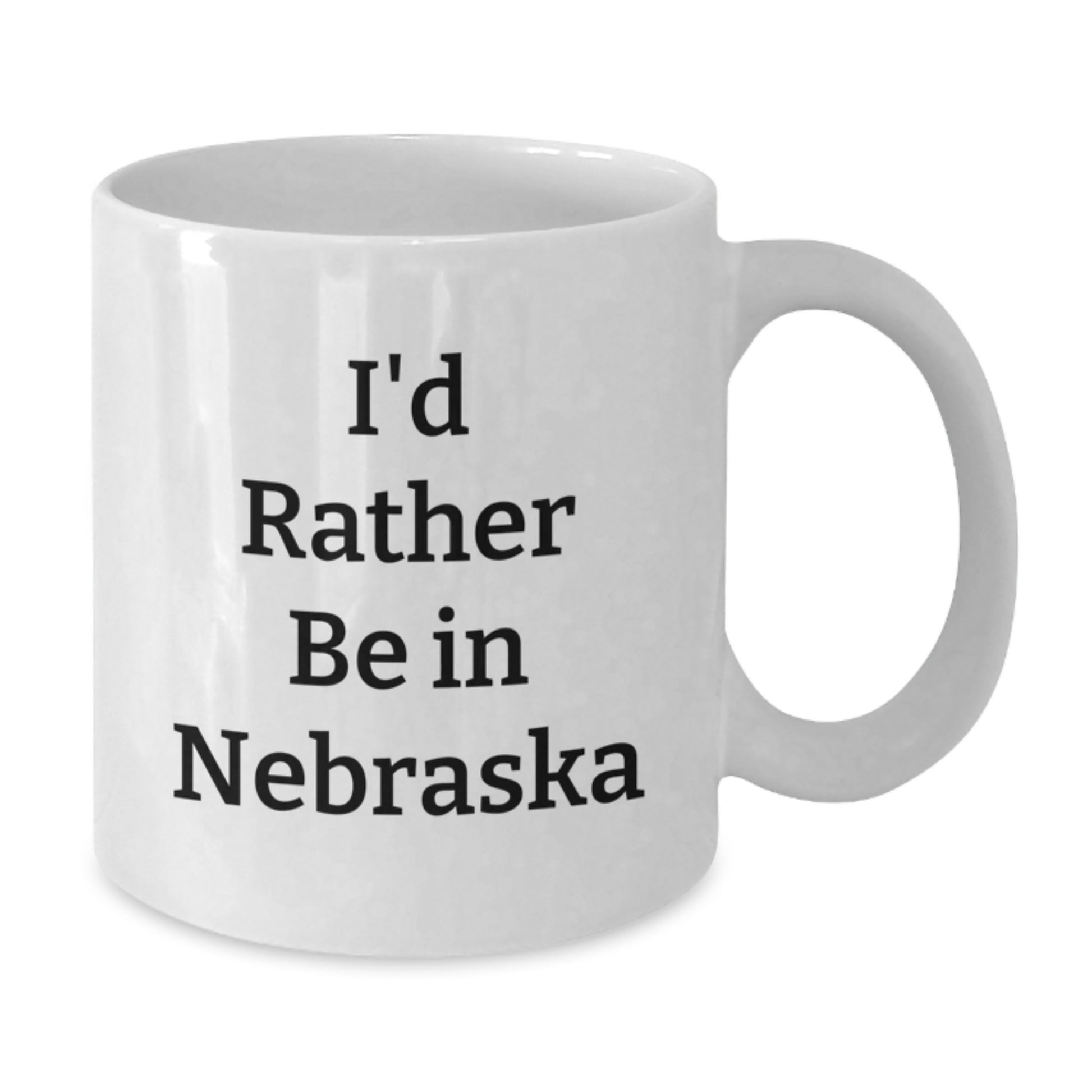 Nebraska Keepsake White Coffee Mug for Him Birthday Gift - Additional