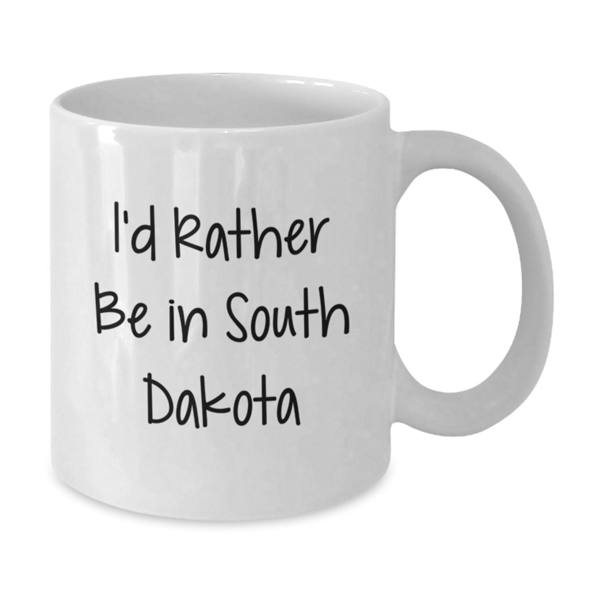 South Dakota Gift For Him - 'I'd Rather Be In South Dakota' Keepsake - Additional