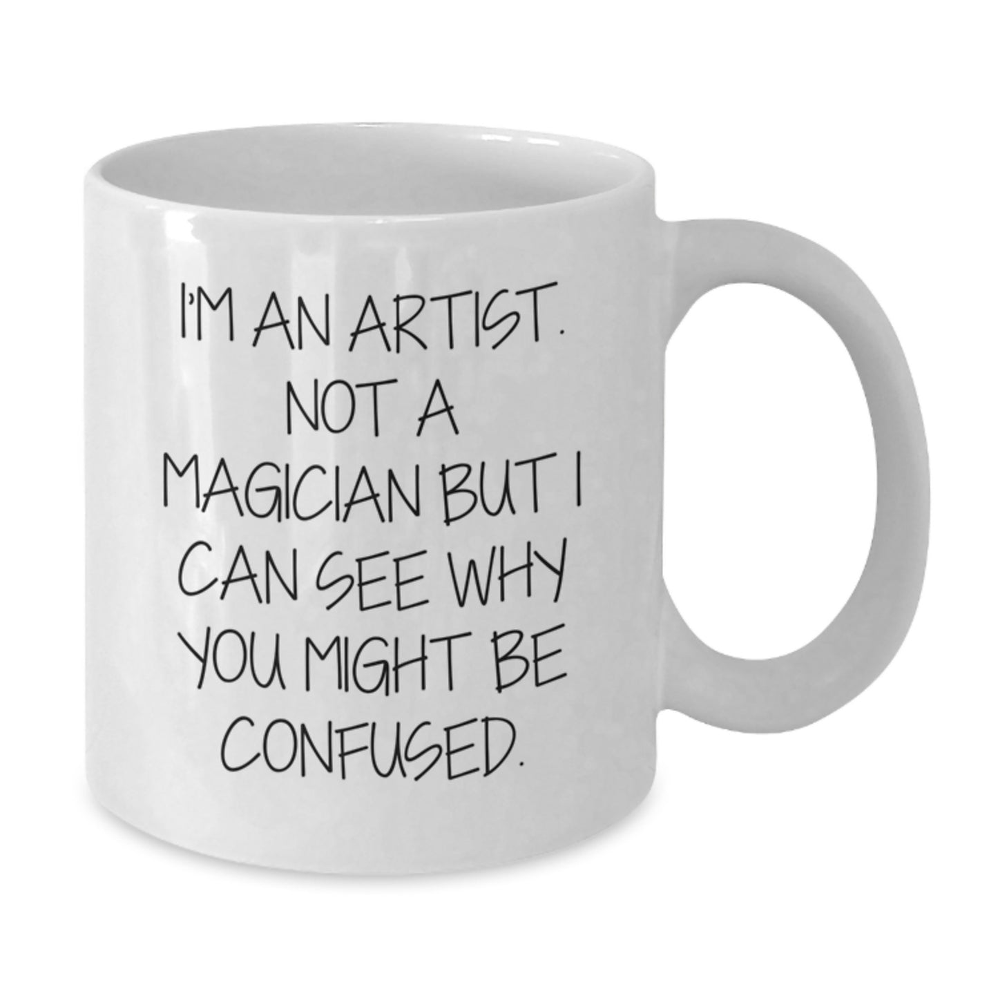 Artist Keepsake Ceramic White Coffee Mug for Him Birthday Gift - Additional