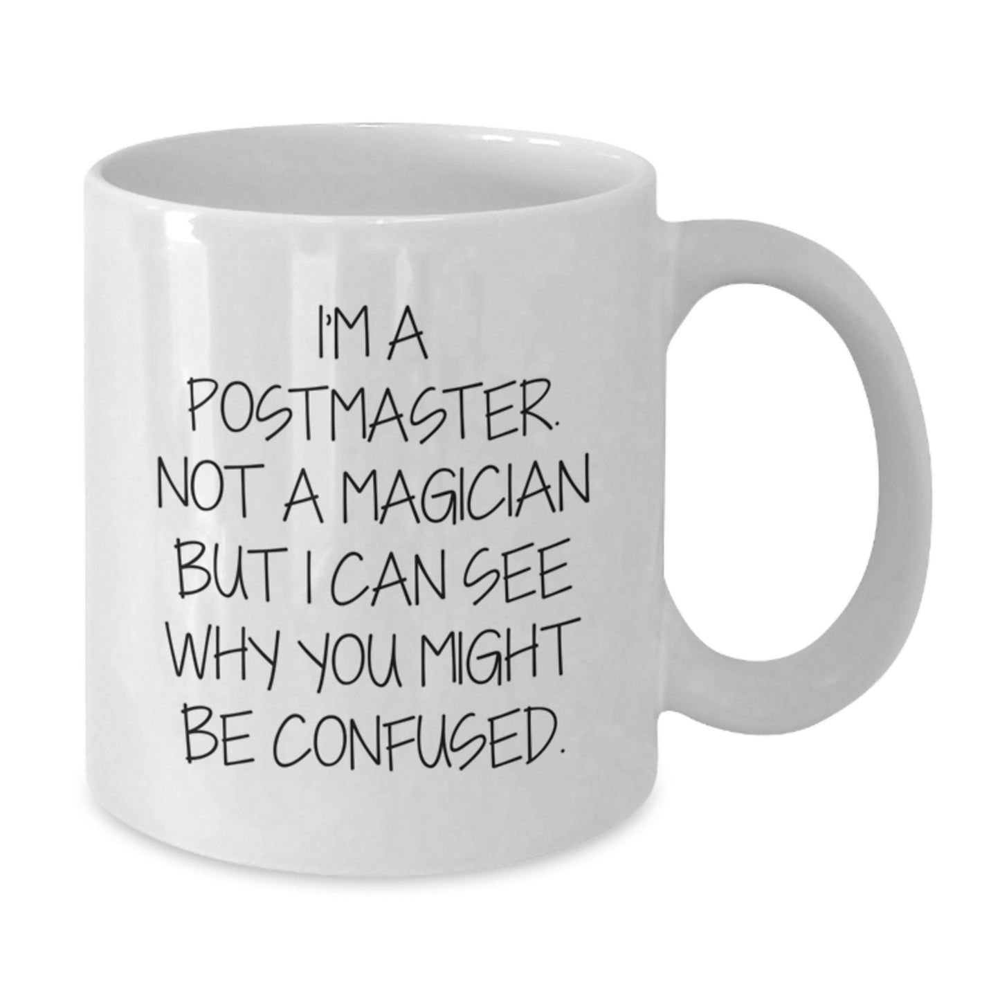 Postmaster Keepsake Ceramic 11oz White Coffee Mug for Him Birthday Gift - Additional