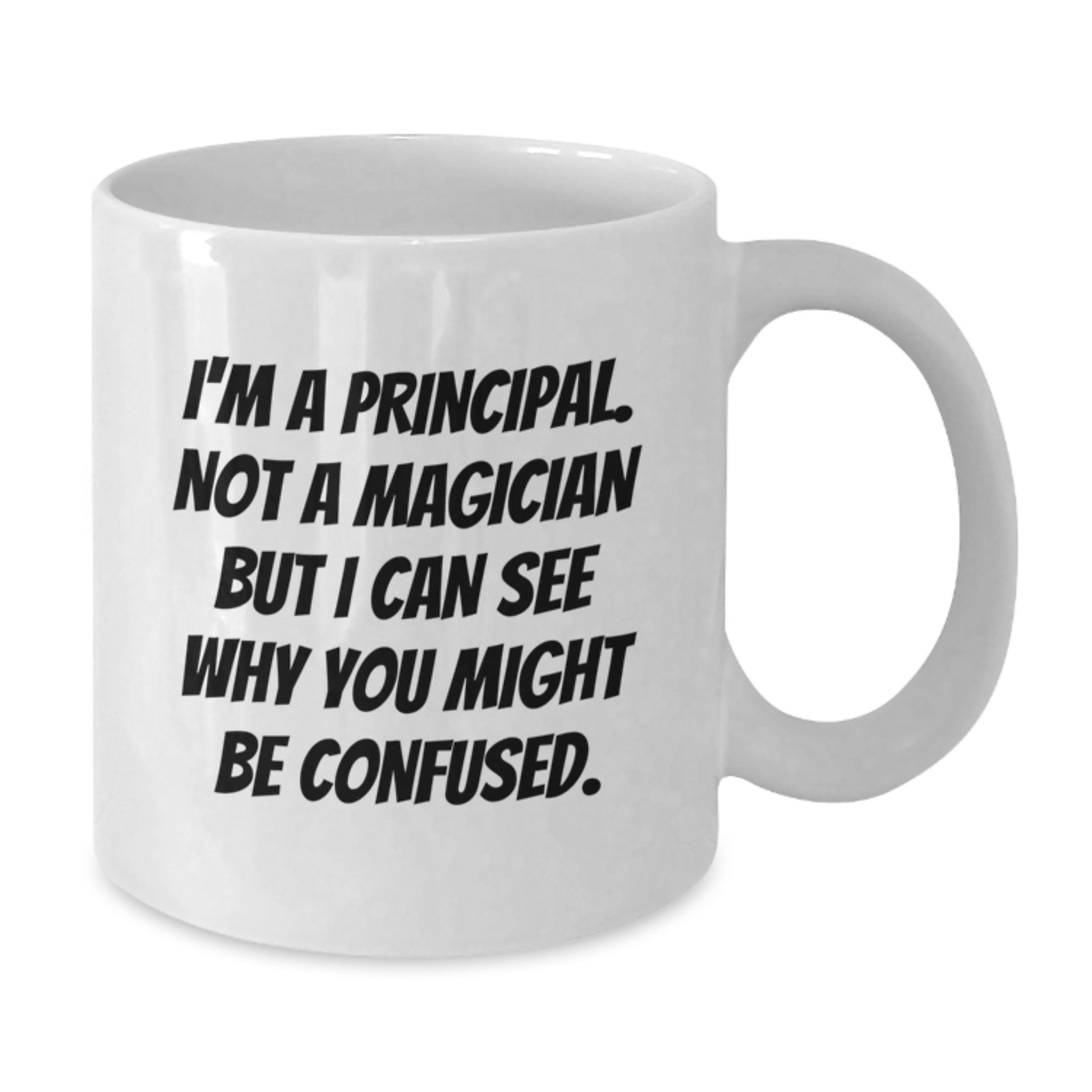 Principal Keepsake White Ceramic 11oz Coffee Mug for Him Birthday Gift - Additional