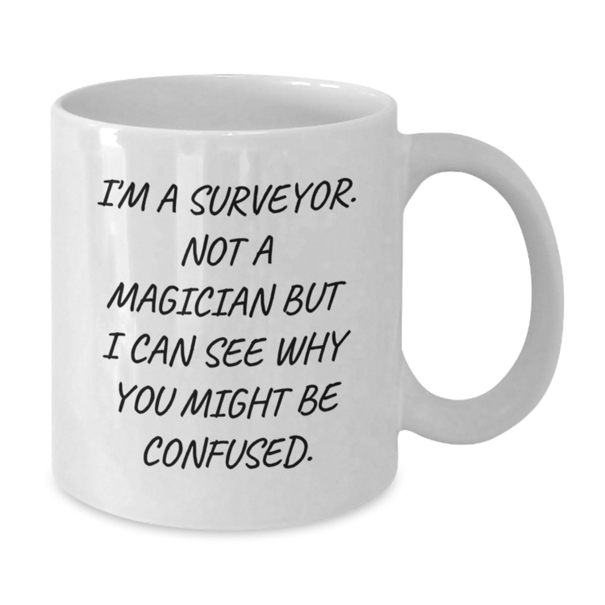 Christmas Gift for Her - Surveyor Mug, Lighthearted Present - Additional
