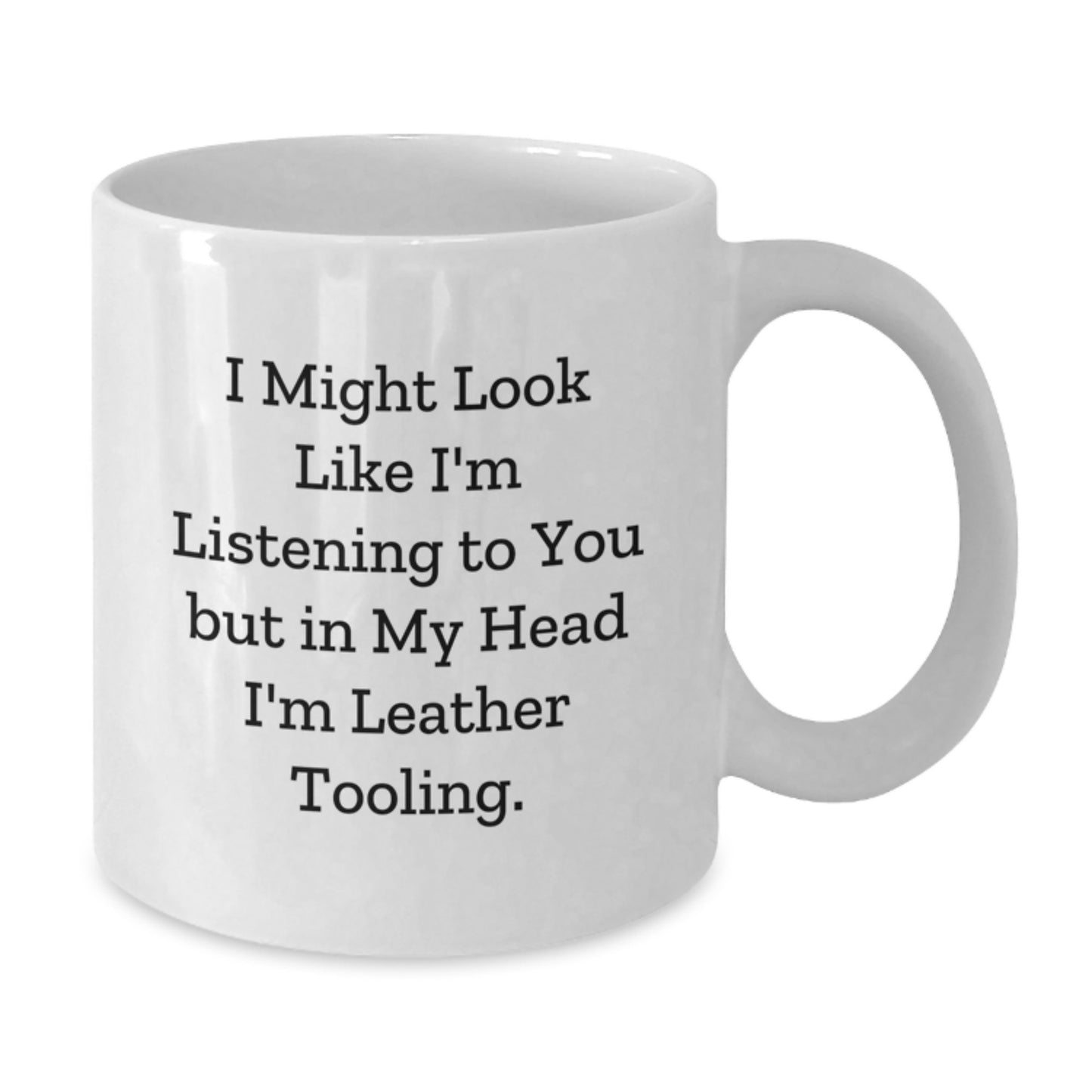 Funny Leather Tooling Quotes White Coffee Mugs for Graduation Unique Gifts from Friends to Men - Additional