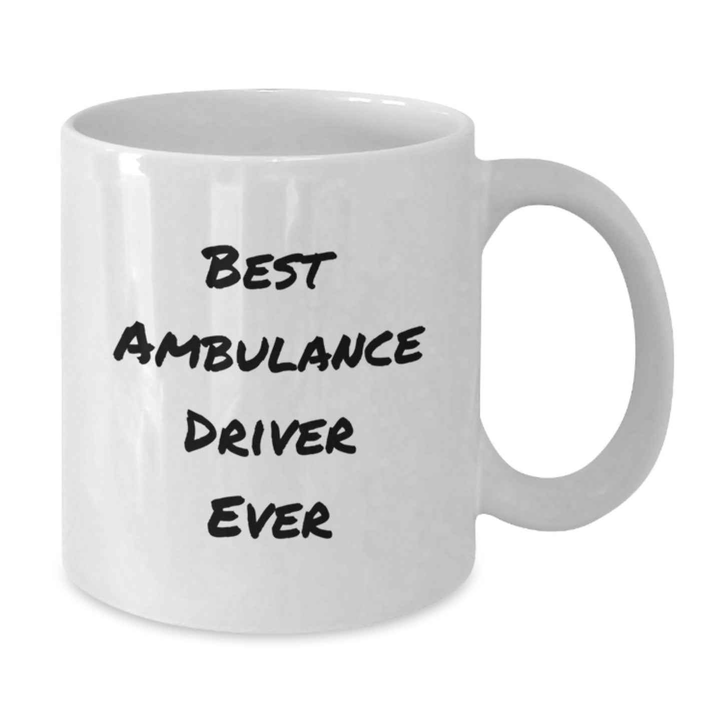 Ambulance Driver Keepsake Premium White Mug Birthday Gift for Him - Additional