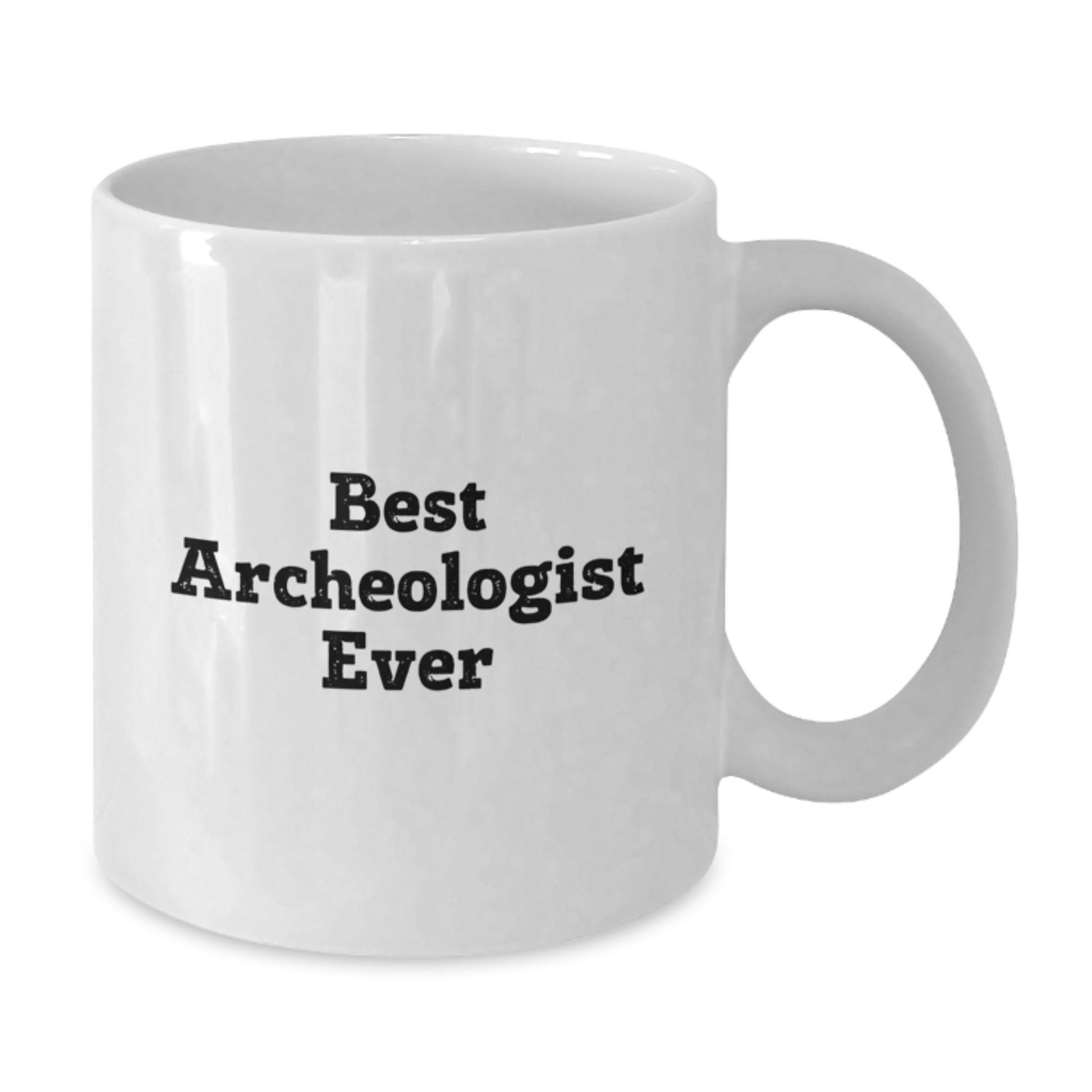 Archeologist Keepsake White Coffee Mug Birthday Gift for Him - Additional