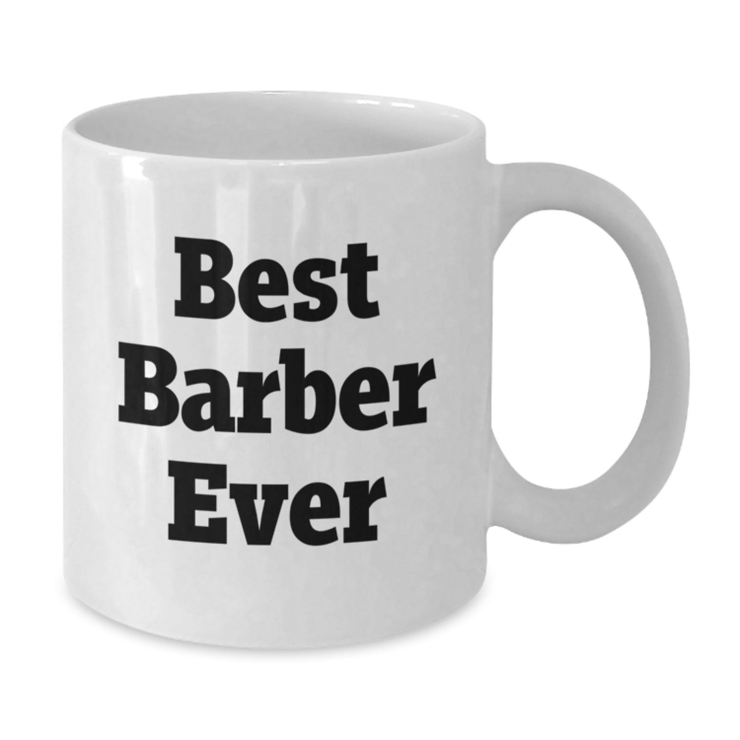 Barber Keepsake White Coffee Mug for Him Birthday Gift - Additional