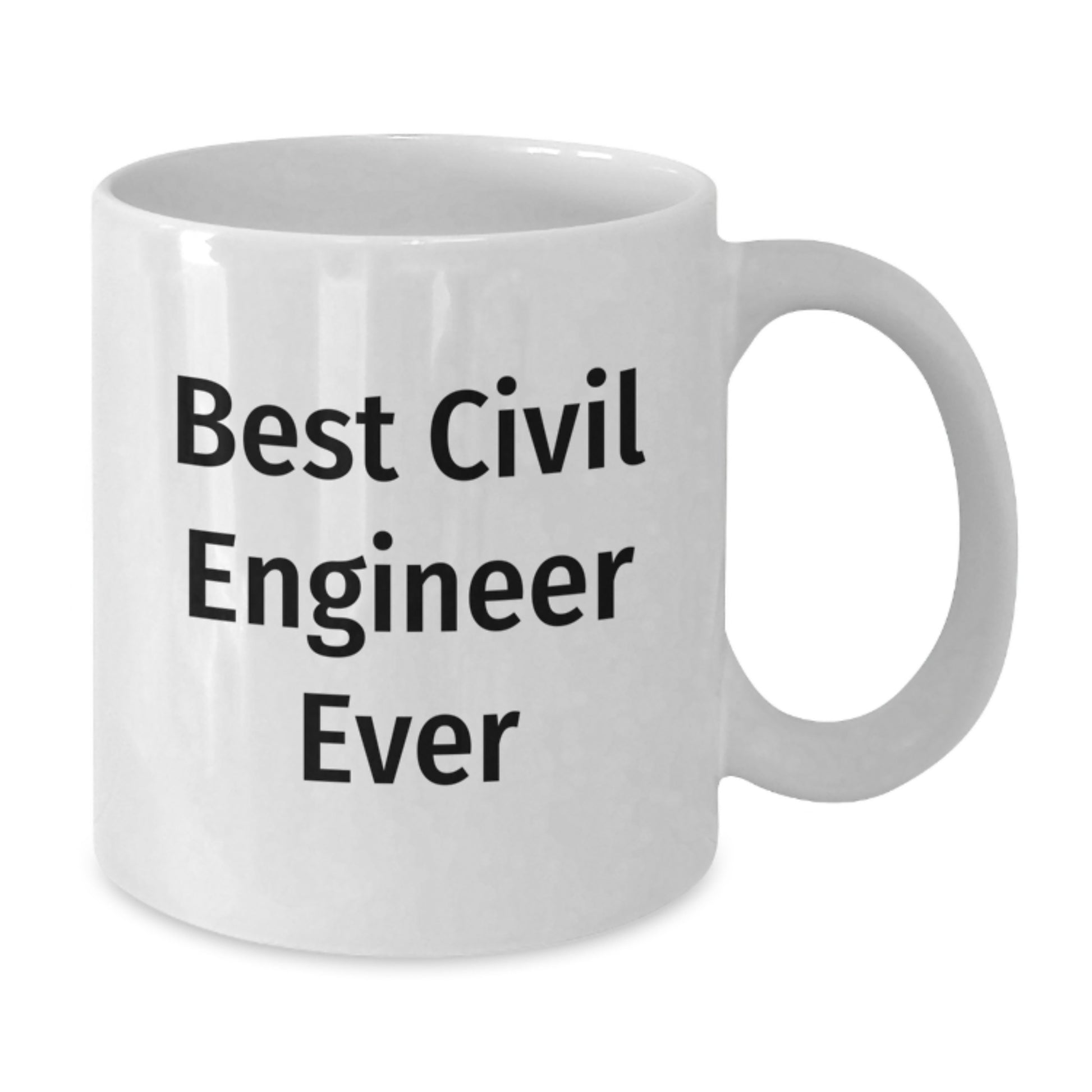 Civil Engineer Keepsake White Coffee Mug for Him Birthday Gift - Additional