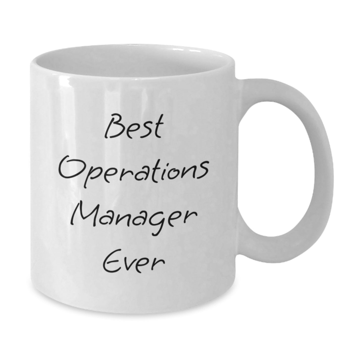 Operations Manager Keepsake White Coffee Mug for Him Birthday Gift Best - Additional