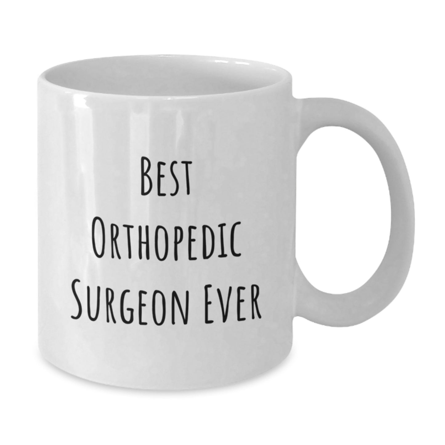 Orthopedic Surgeon Keepsake Ceramic White Mug for Him Birthday Gift - Additional